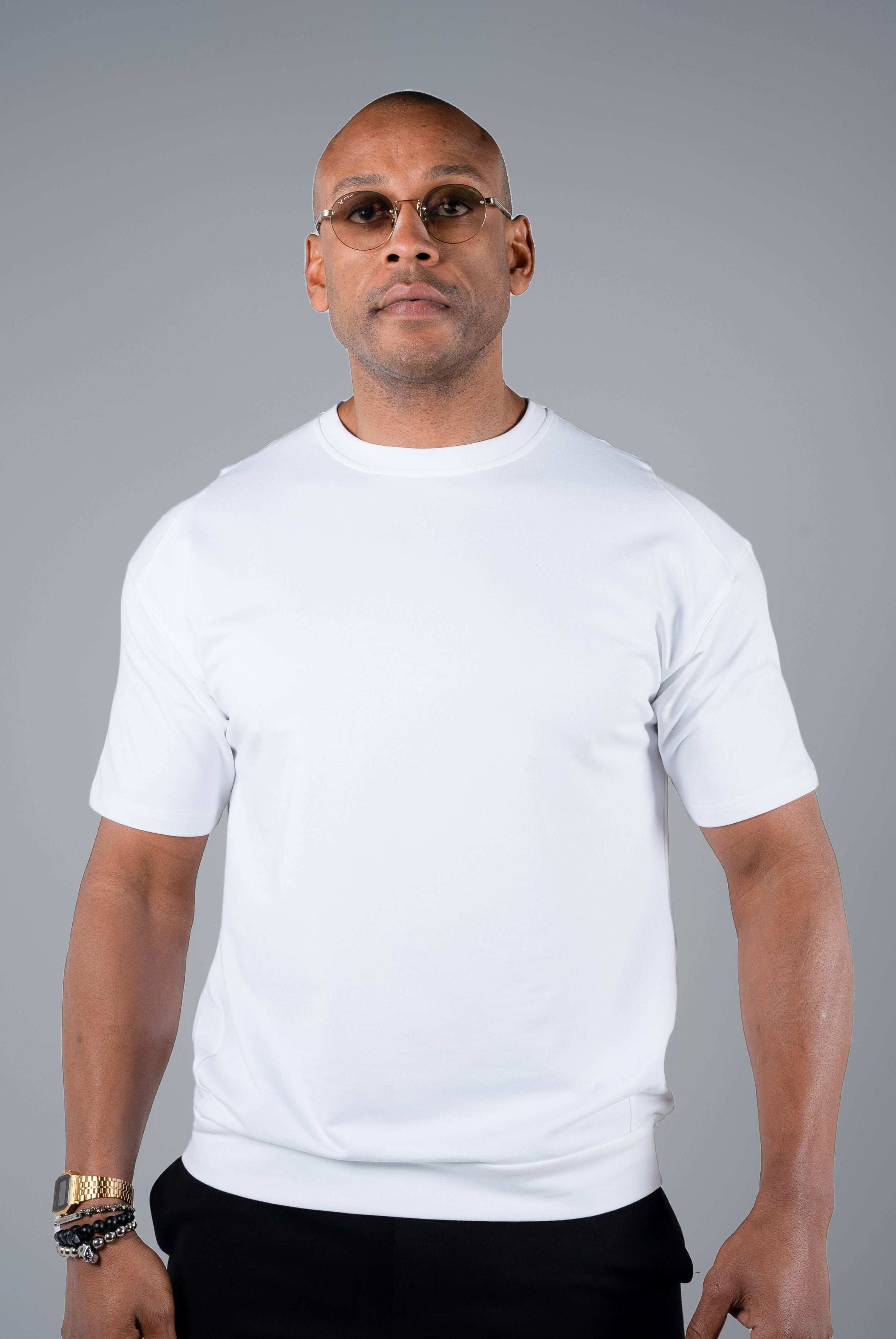 Tri-Bold T-Shirt - White - S - TRIMODE