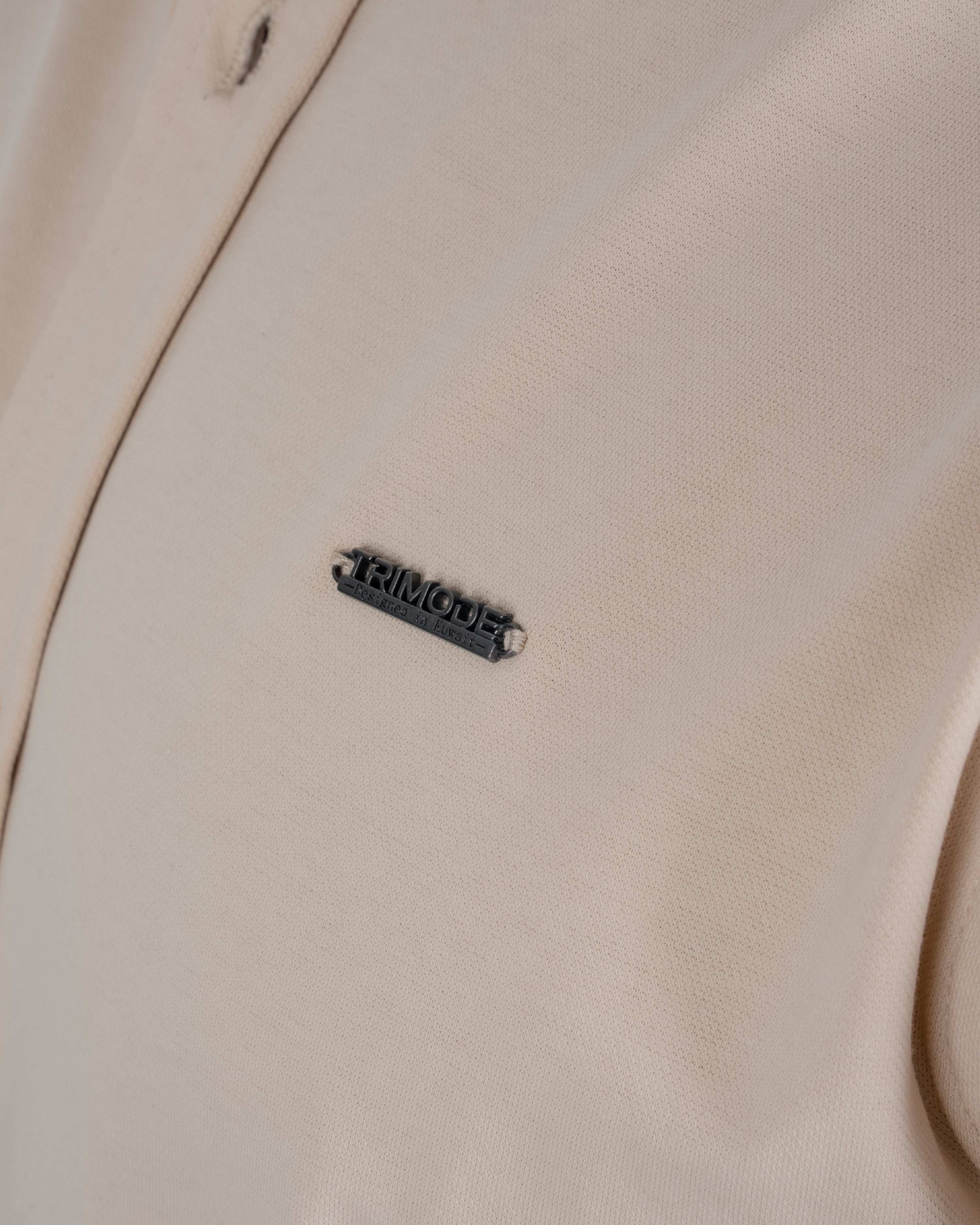 Tri-Frost Button Shirt - Ivory - S - TRIMODE