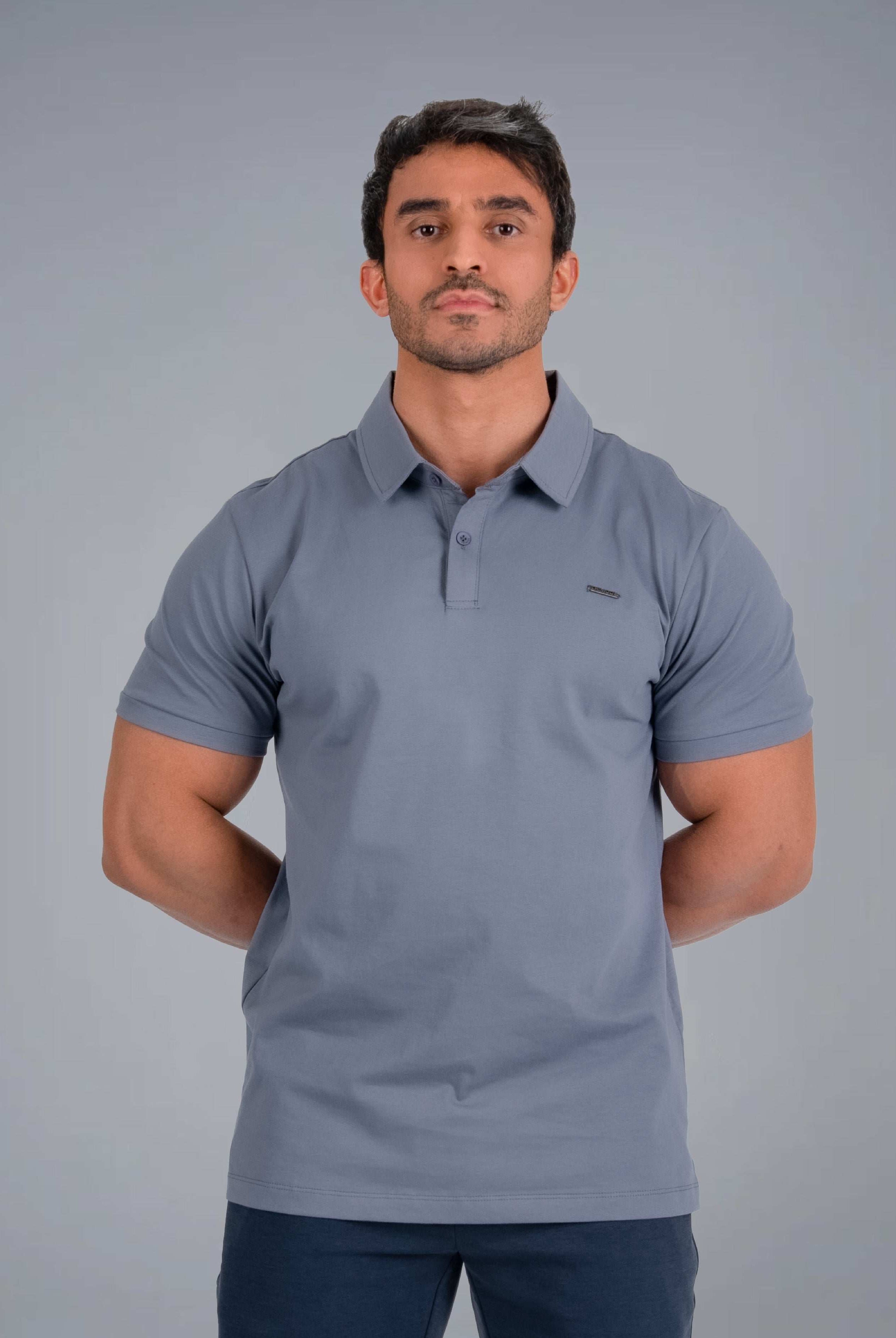 Tri-Ice Polo - Slate Grey - S - TRIMODE