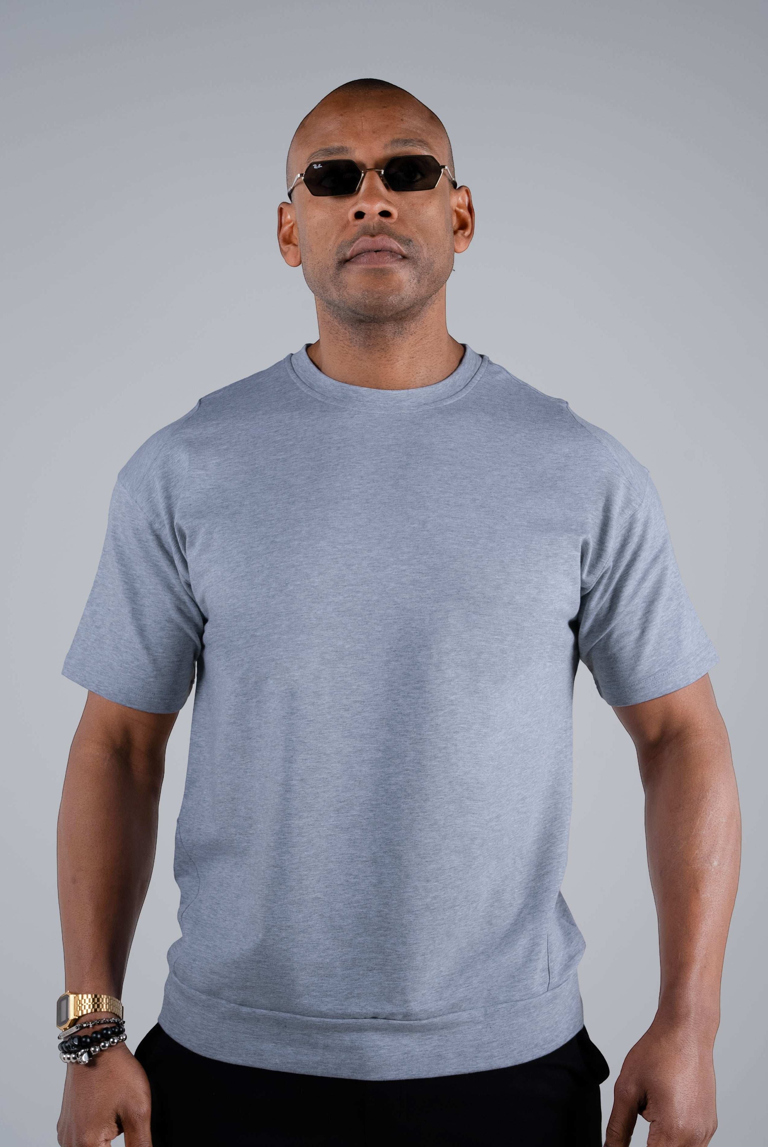 Tri-Bold T-Shirt - Sea Salt Grey - S - TRIMODE