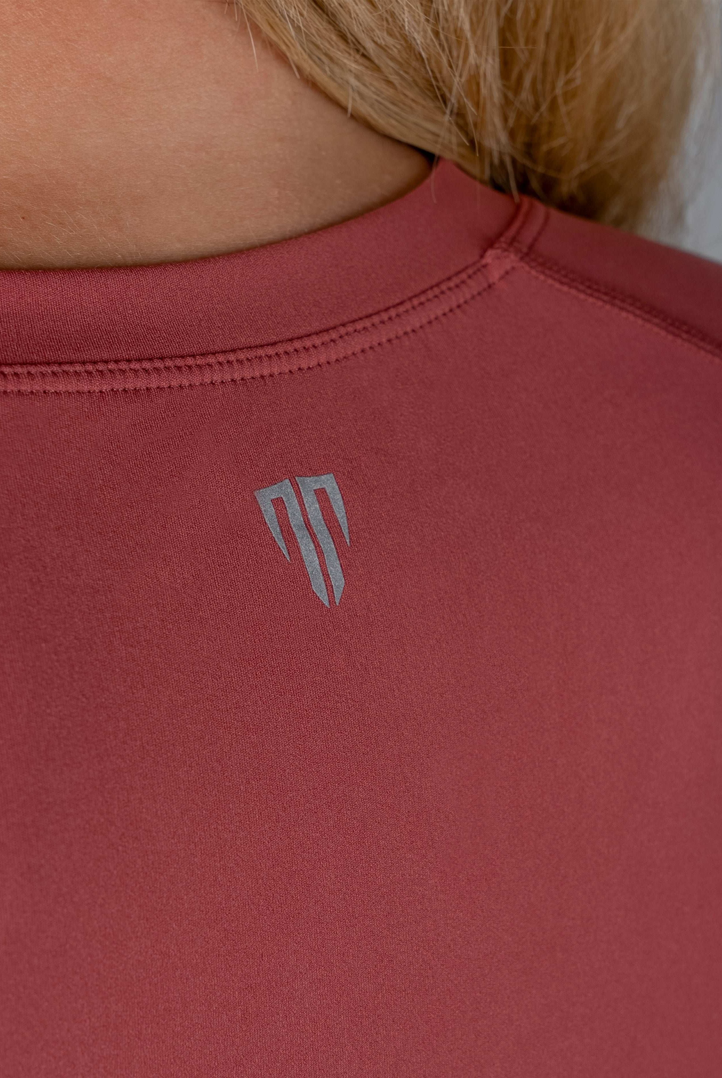Tri-Active Crop Long Sleeve - Redwood - XS - TRIMODE