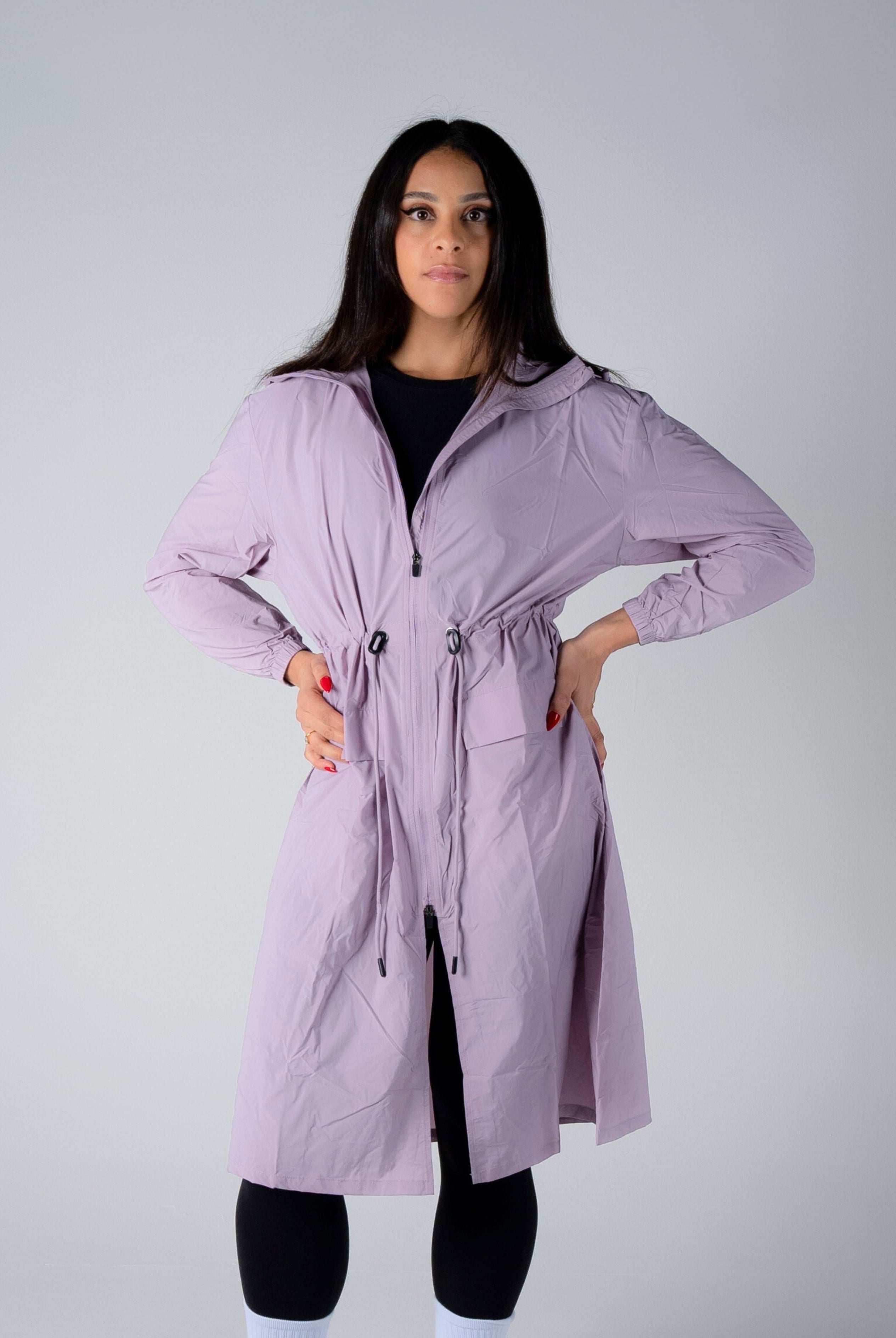 Tri-Breeze Trench - Purple Heather - XS - TRIMODE