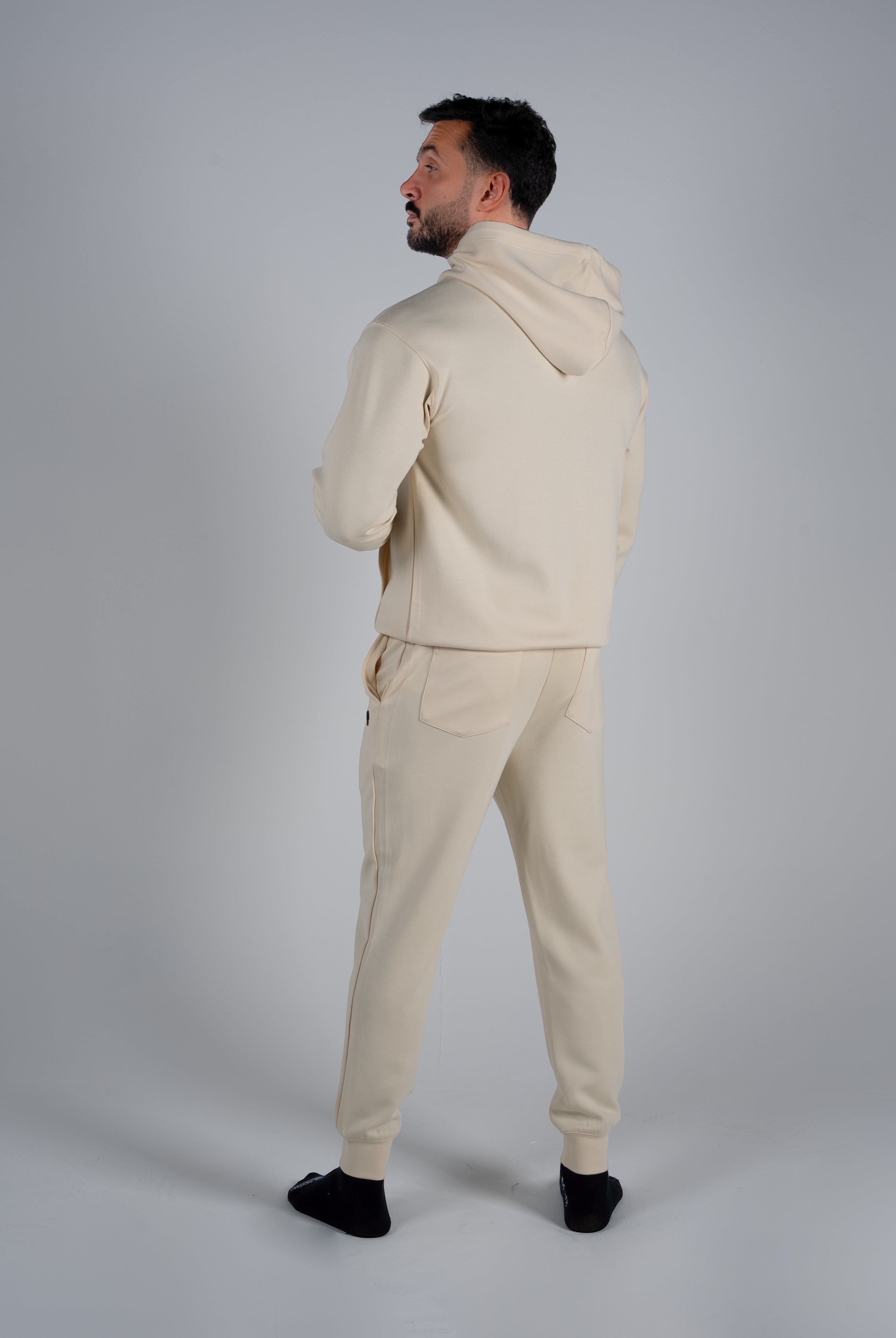 Tri-Motion Sweatpant - Cream - S - TRIMODE