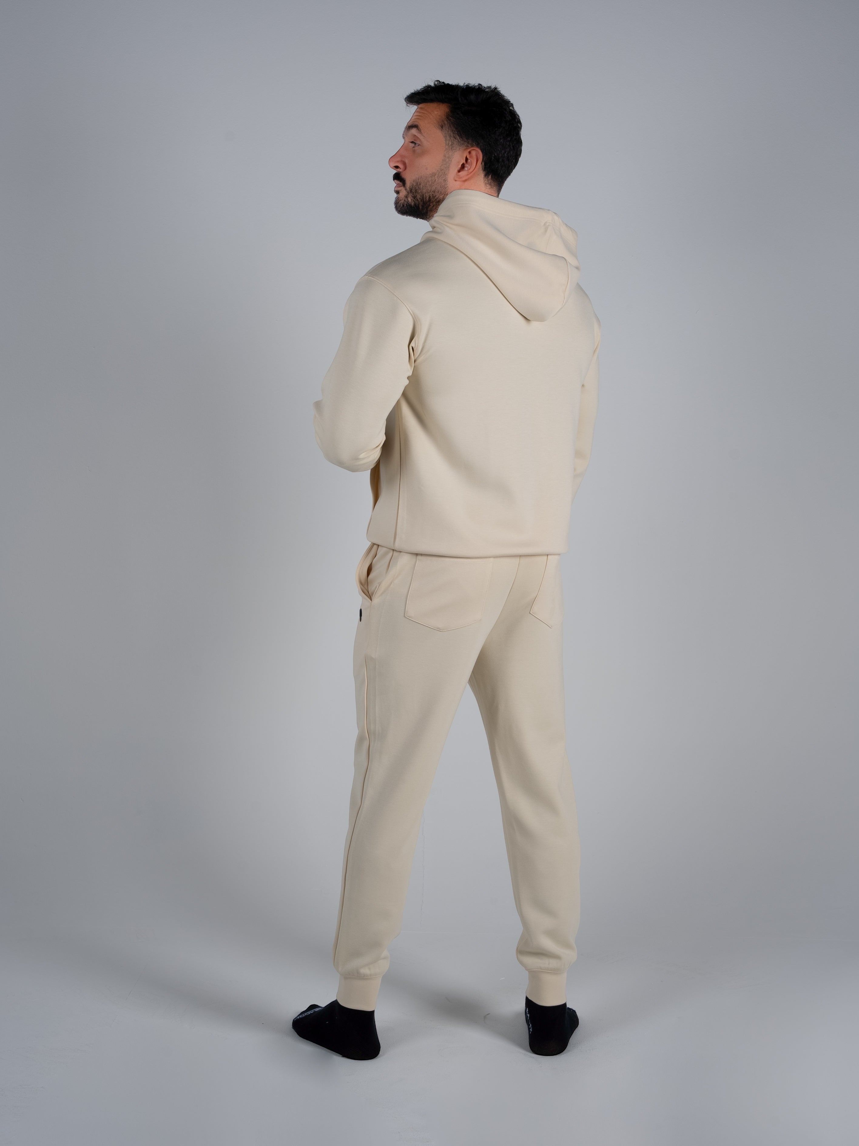 Tri-Motion Sweatpant - Cream - S - TRIMODE