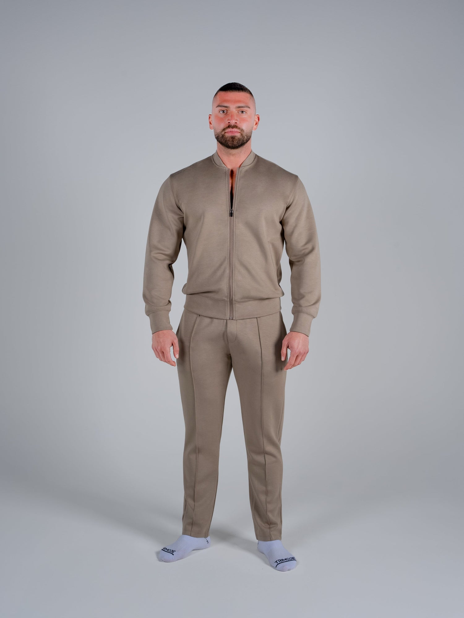 Tri-Motion Bomber Jacket - Sandstone - S - TRIMODE