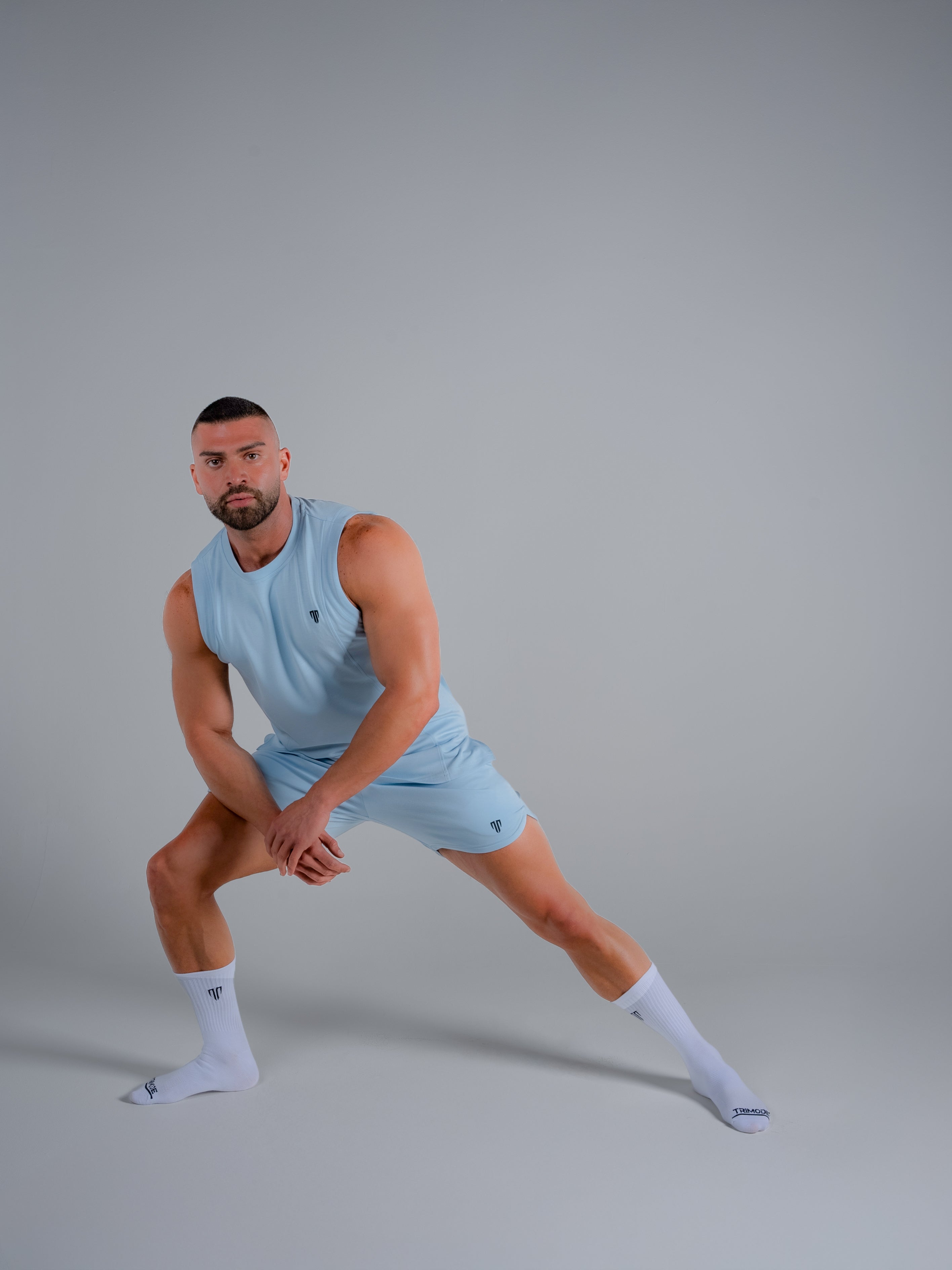 Tri-Motion Short 5" - Sky Blue - S - TRIMODE