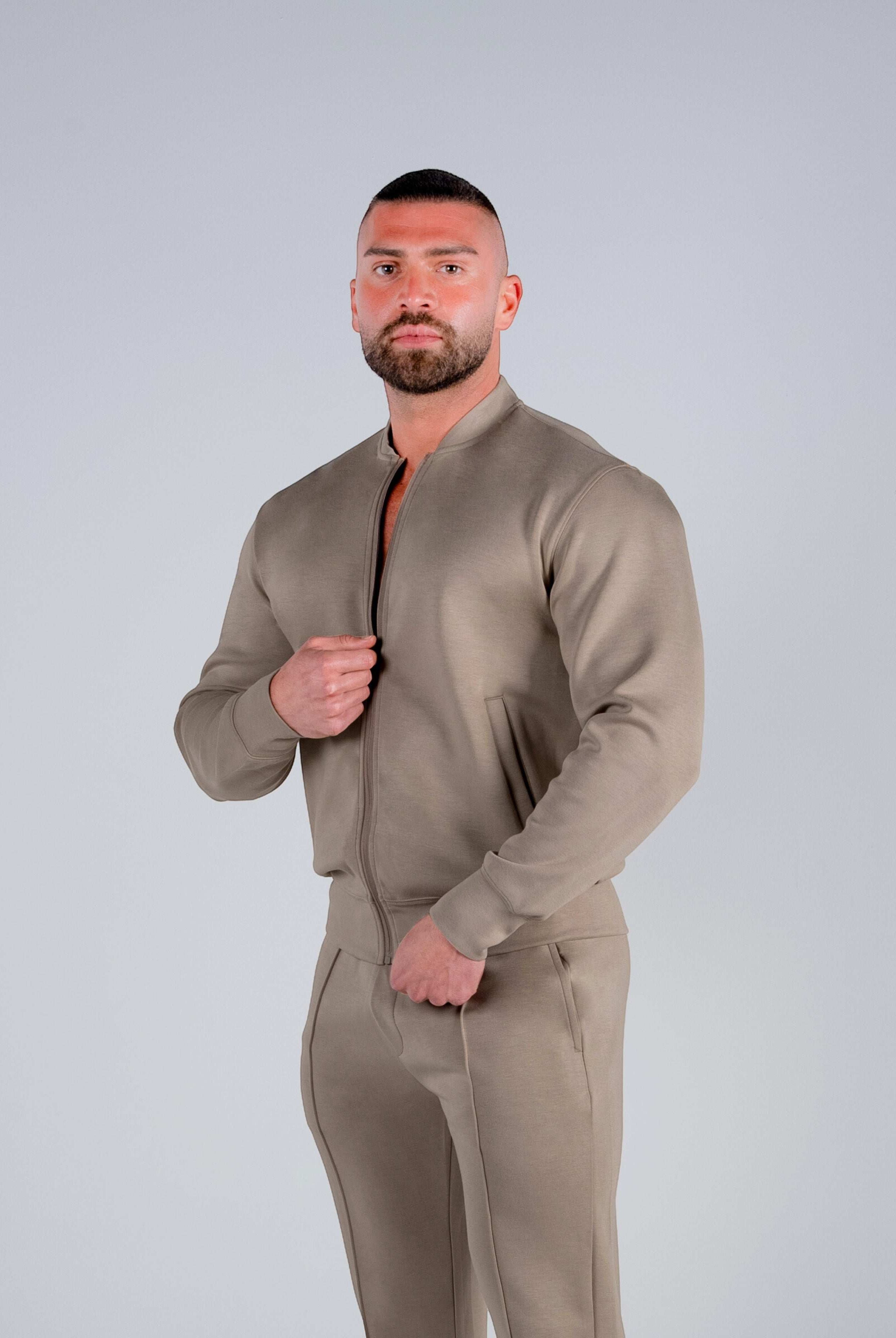 Tri-Motion Bomber Jacket - Sandstone - S - TRIMODE