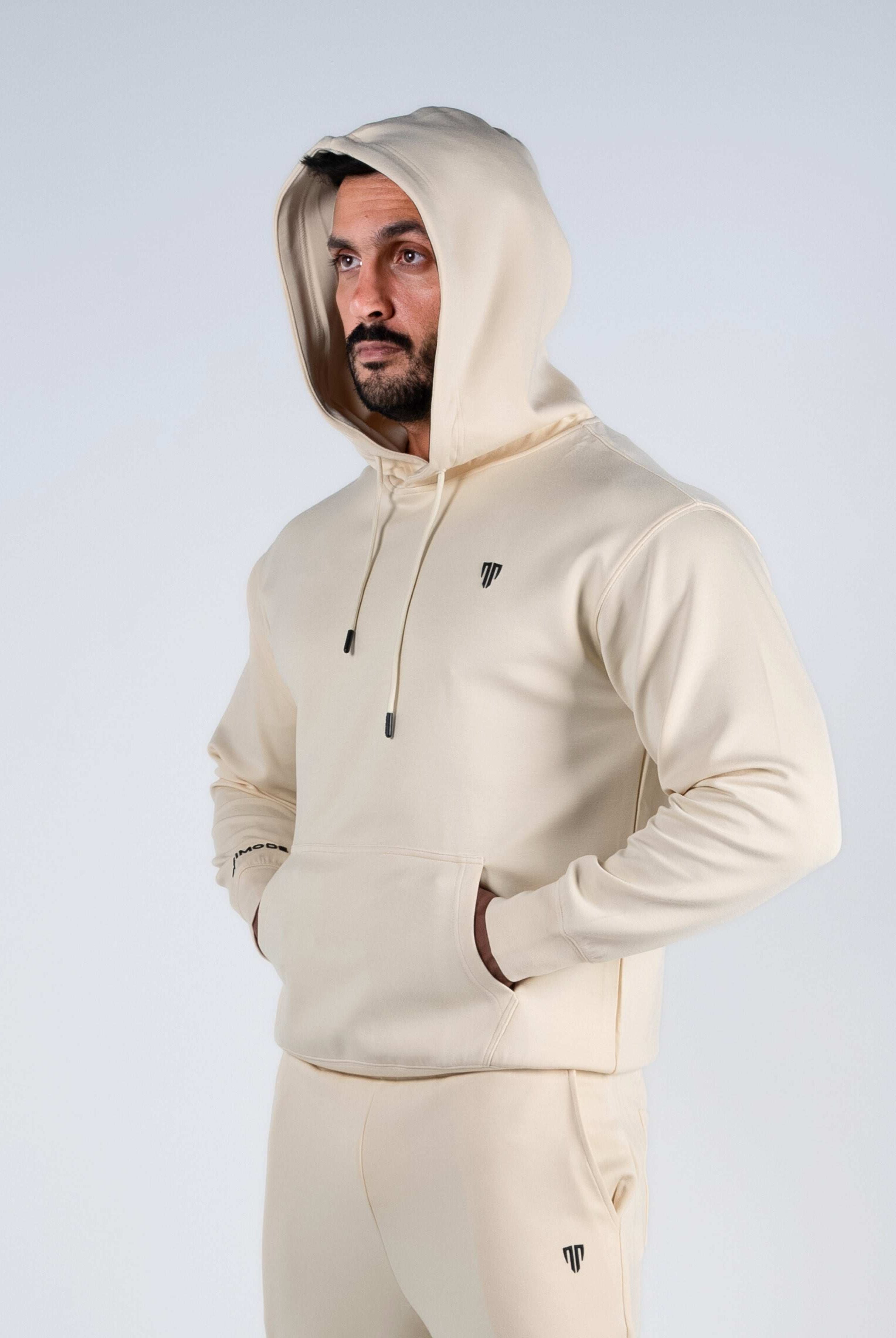 Tri-Motion Hoodie - Cream - S - TRIMODE