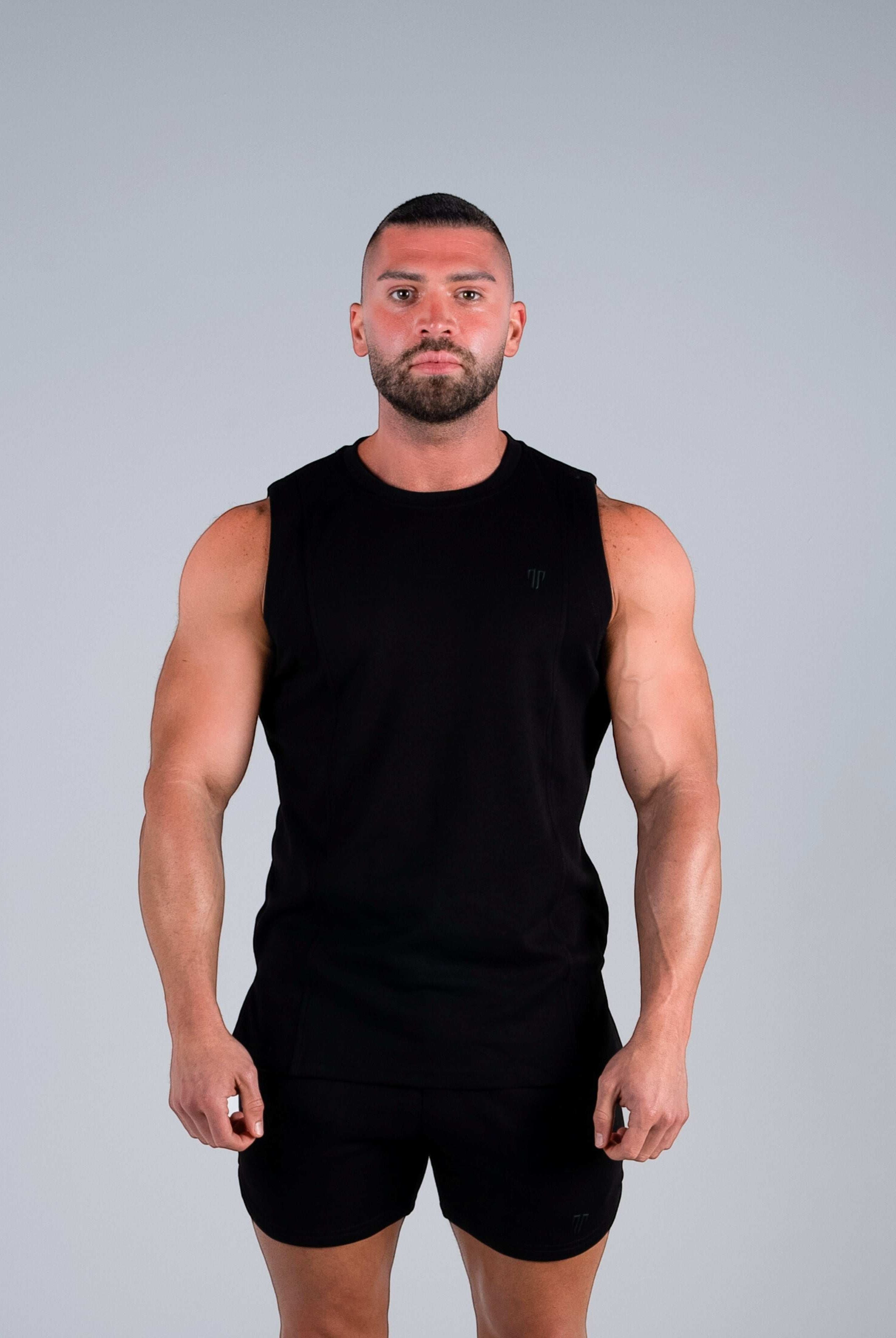 Tri-Motion Tank - Black - S - TRIMODE