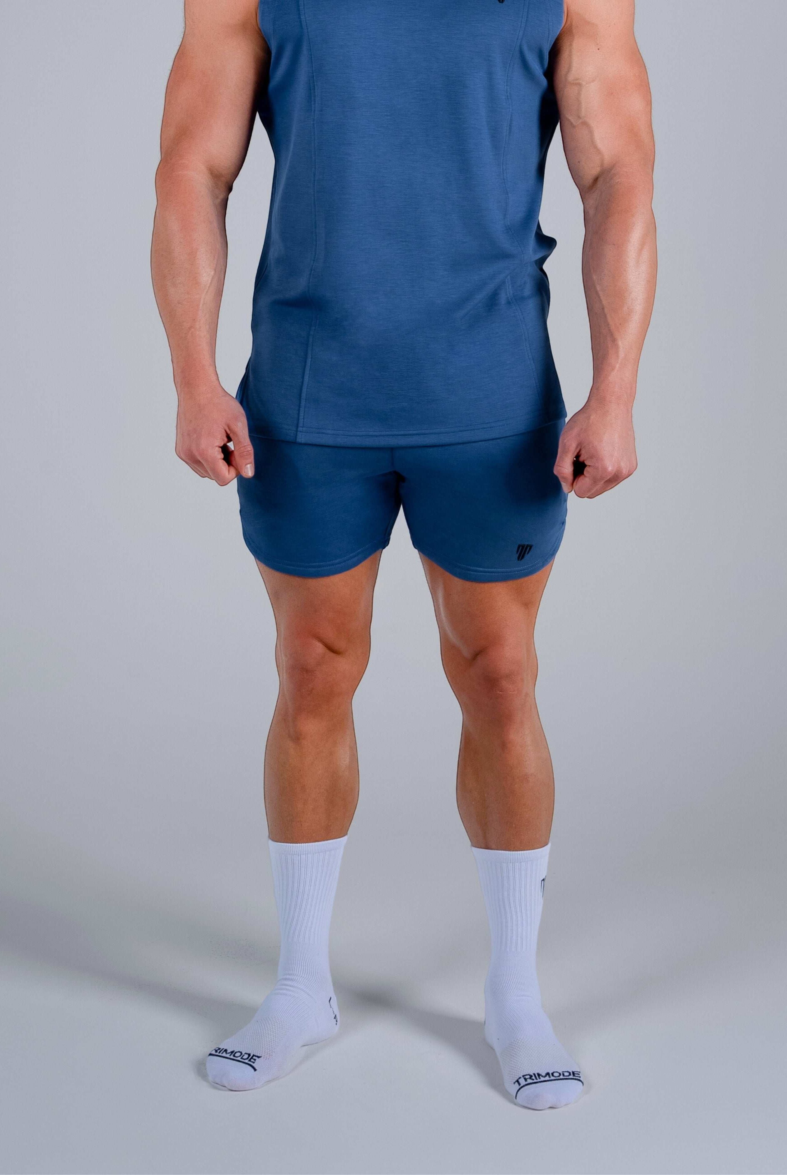 Tri-Motion Short 5" - Denim Blue - S - TRIMODE