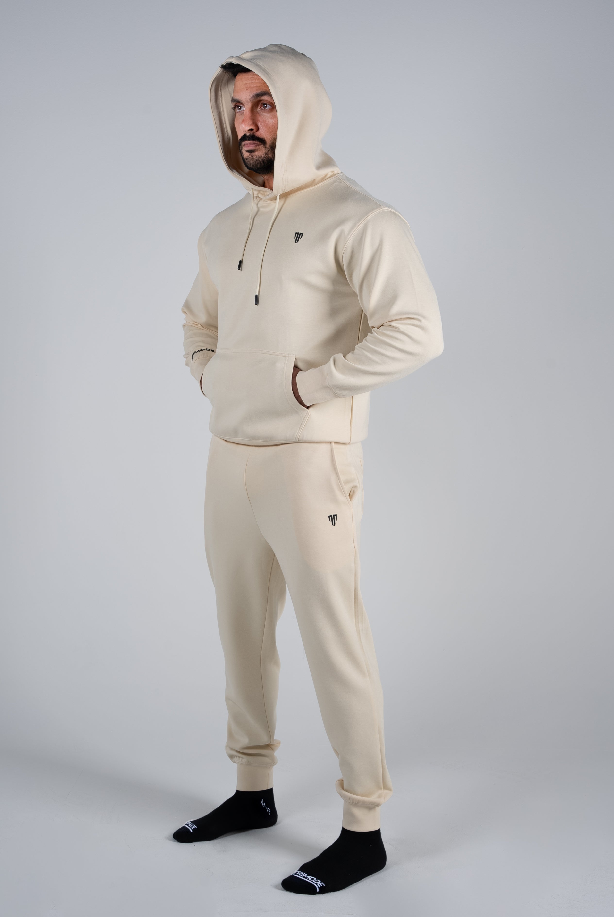 Tri-Motion Sweatpant - Cream - S - TRIMODE