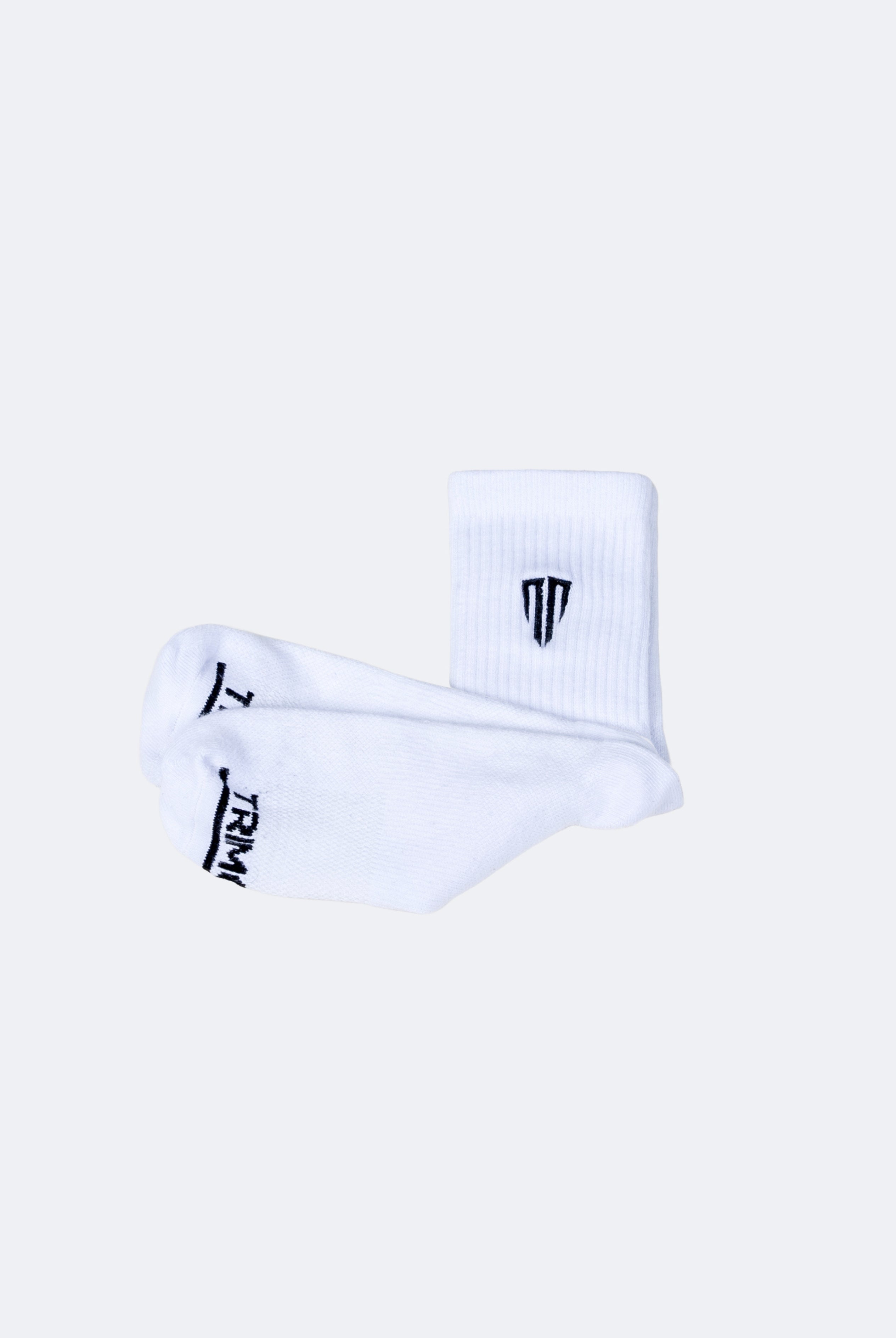 Tri-Core Crew Socks - White - S - TRIMODE