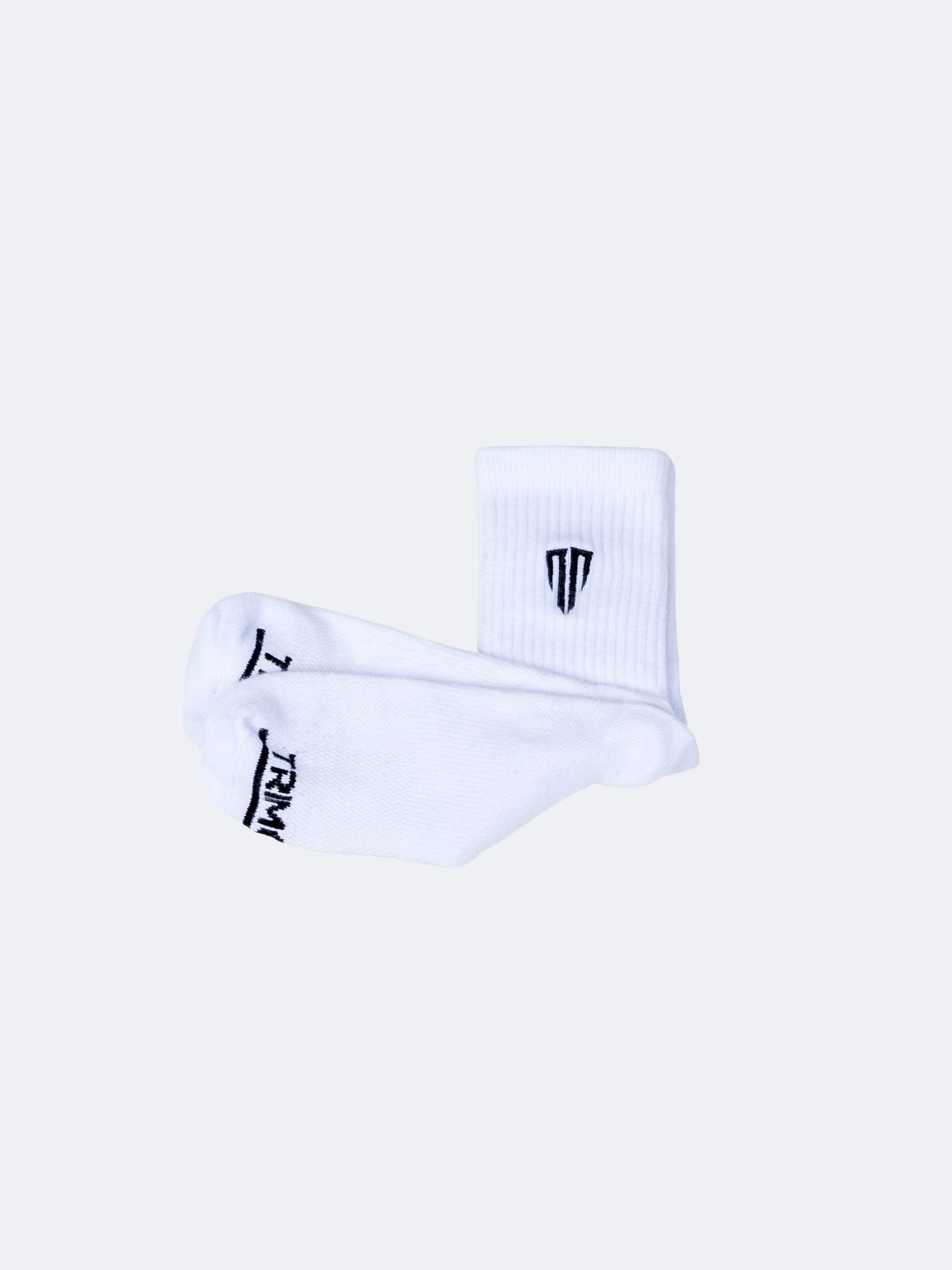 Tri-Core Crew Socks - White - S - TRIMODE