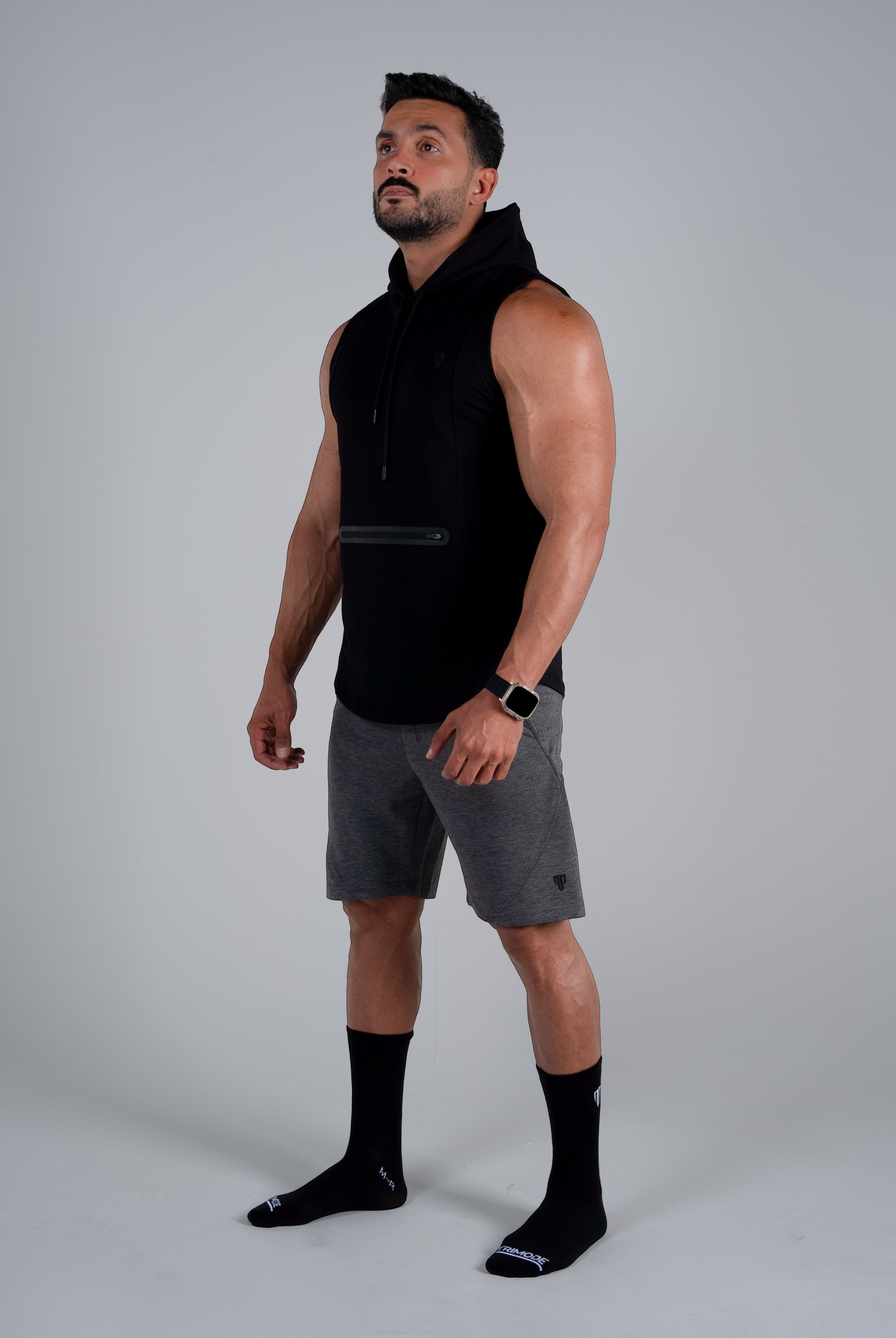 All Day Short - Wolf Grey - S - TRIMODE