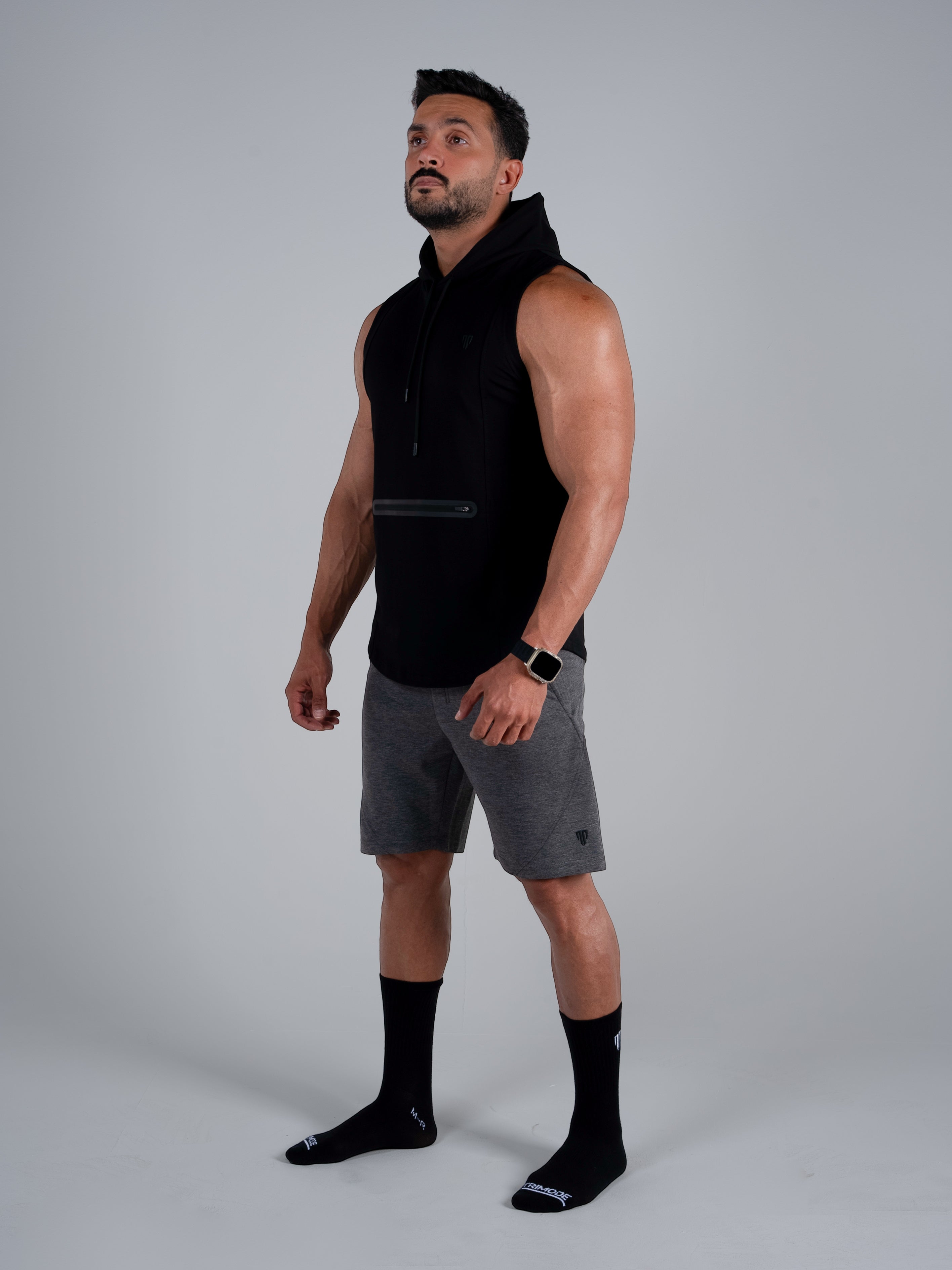 All Day Short - Wolf Grey - S - TRIMODE