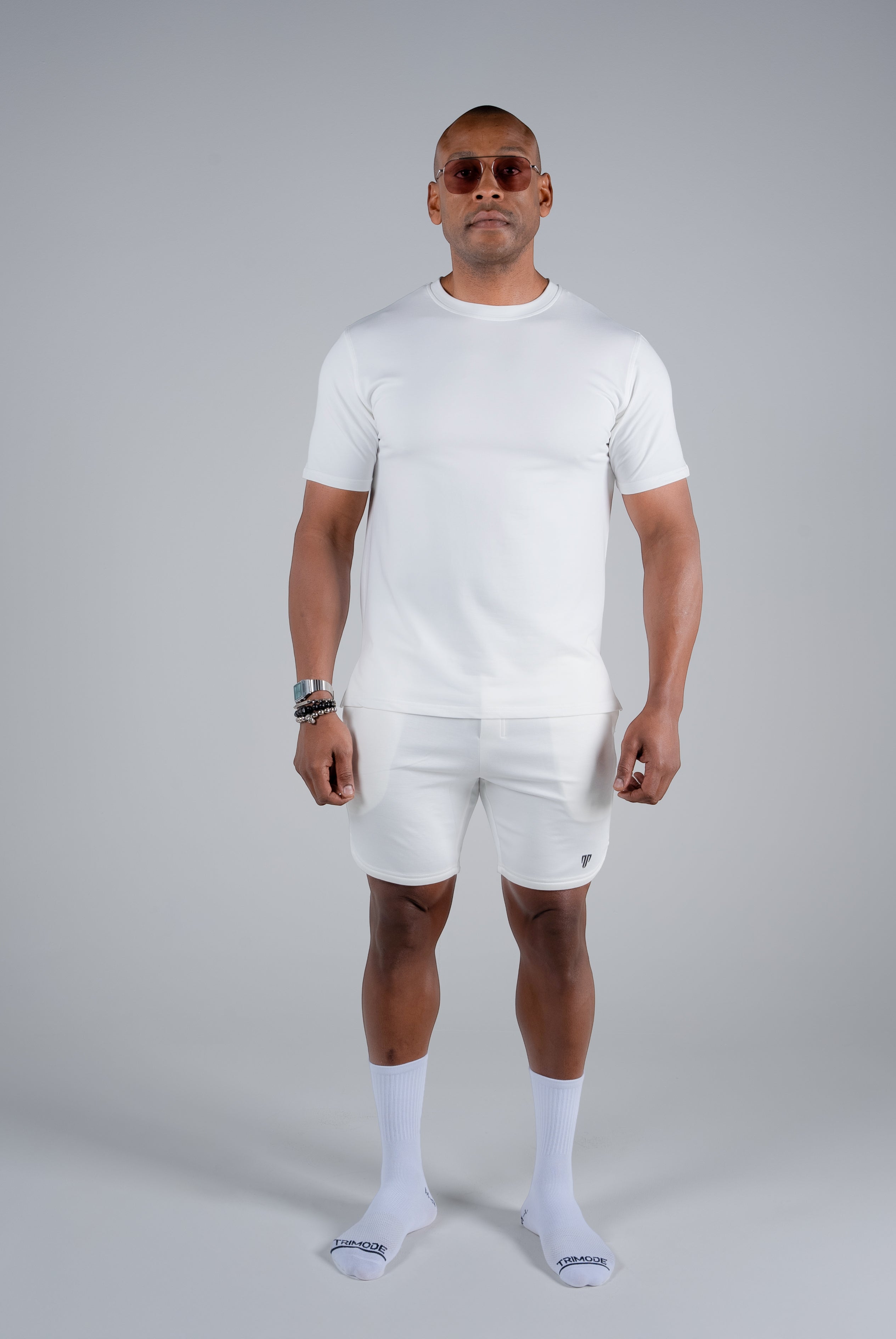Tri-Flex T-Shirt - White - S - TRIMODE