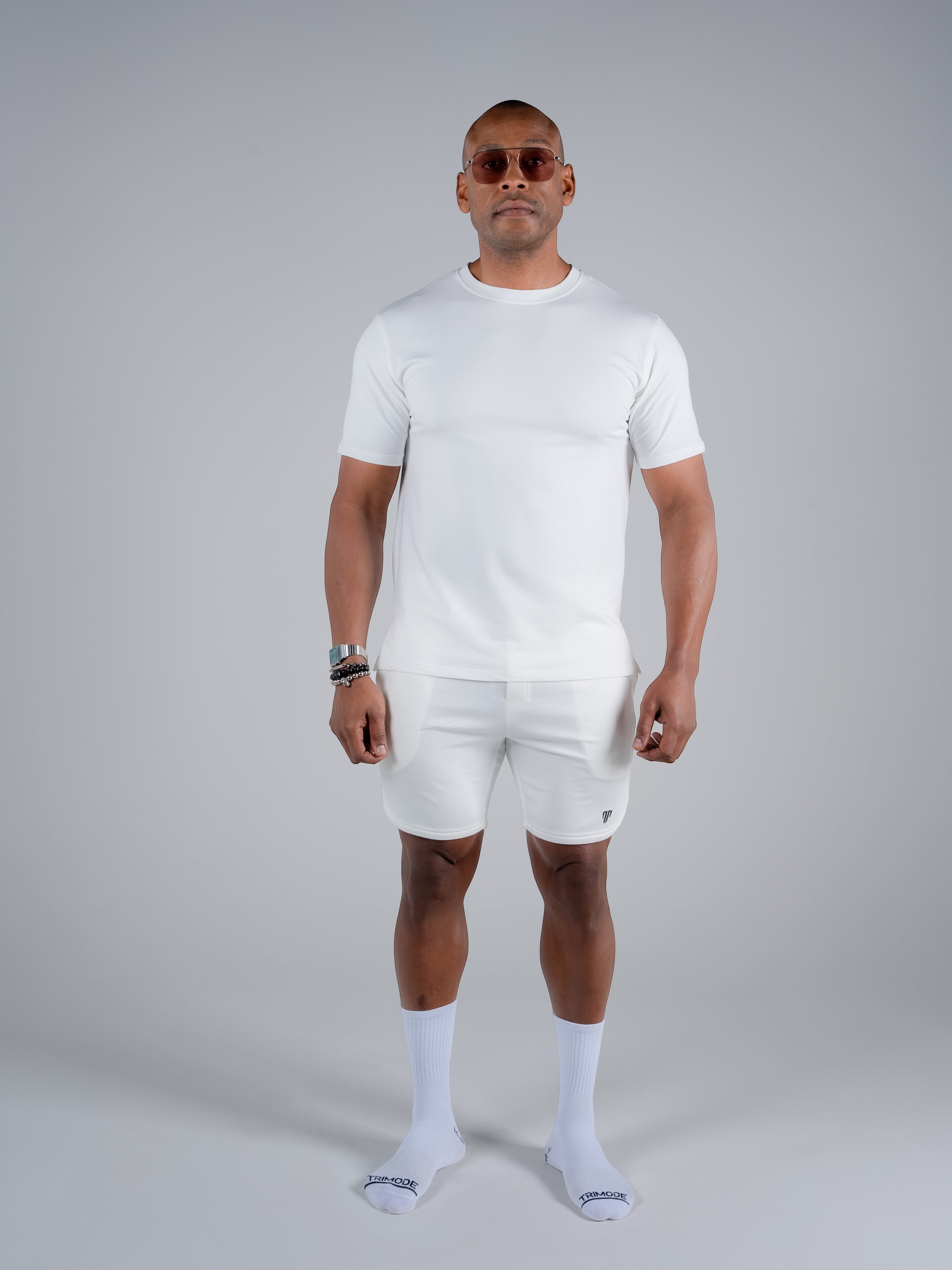 Tri-Flex T-Shirt - White - S - TRIMODE