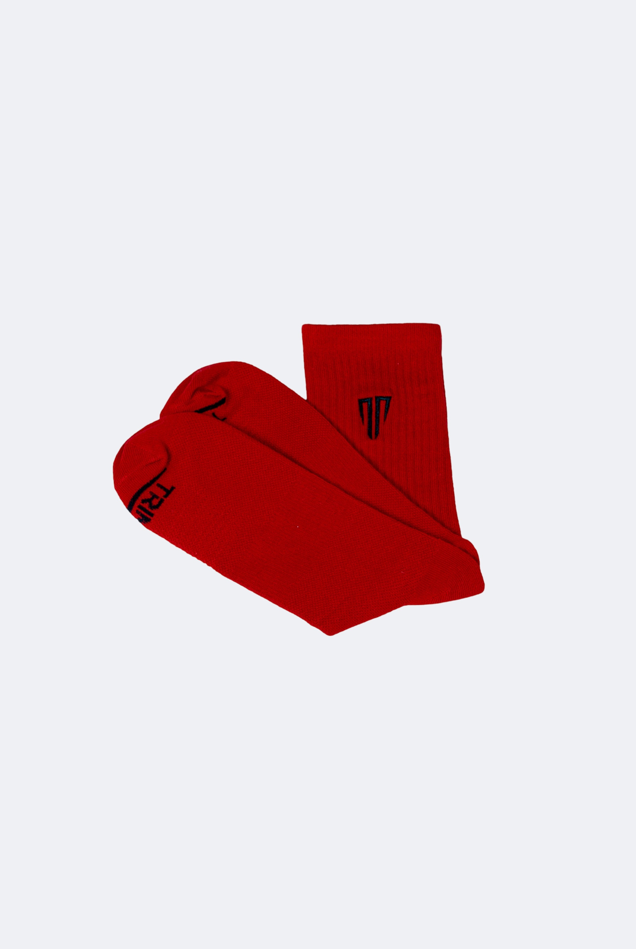 Tri-Core Crew Socks - Lava Red - S - TRIMODE