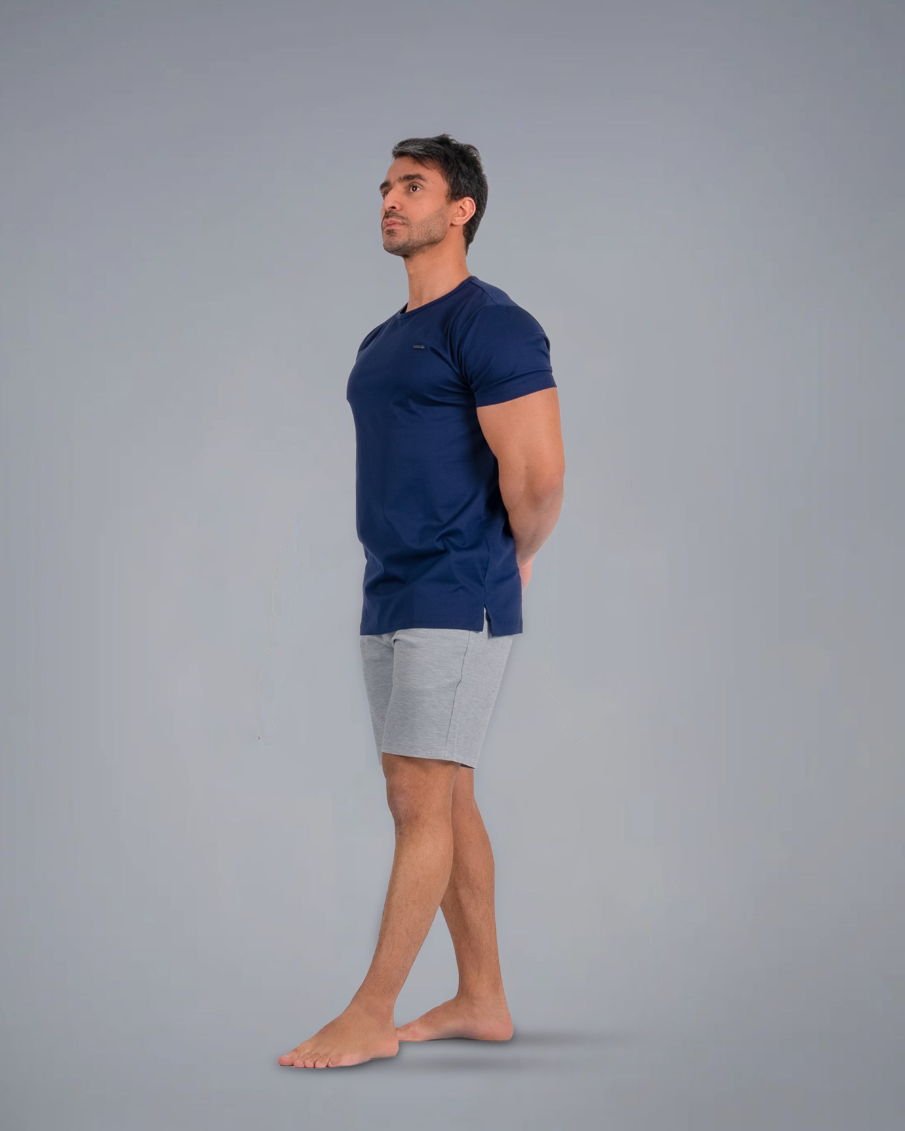 Tri-Lux Zipper Shorts - Feather Grey - S - TRIMODE