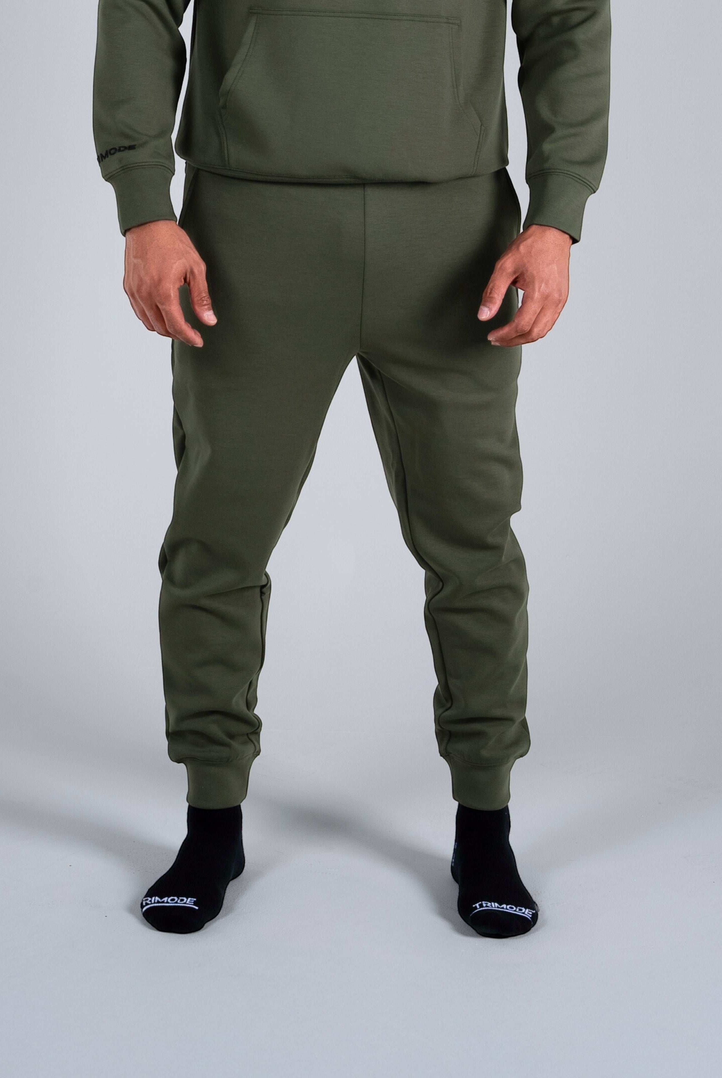 Tri-Motion Sweatpant - Army Green - S - TRIMODE