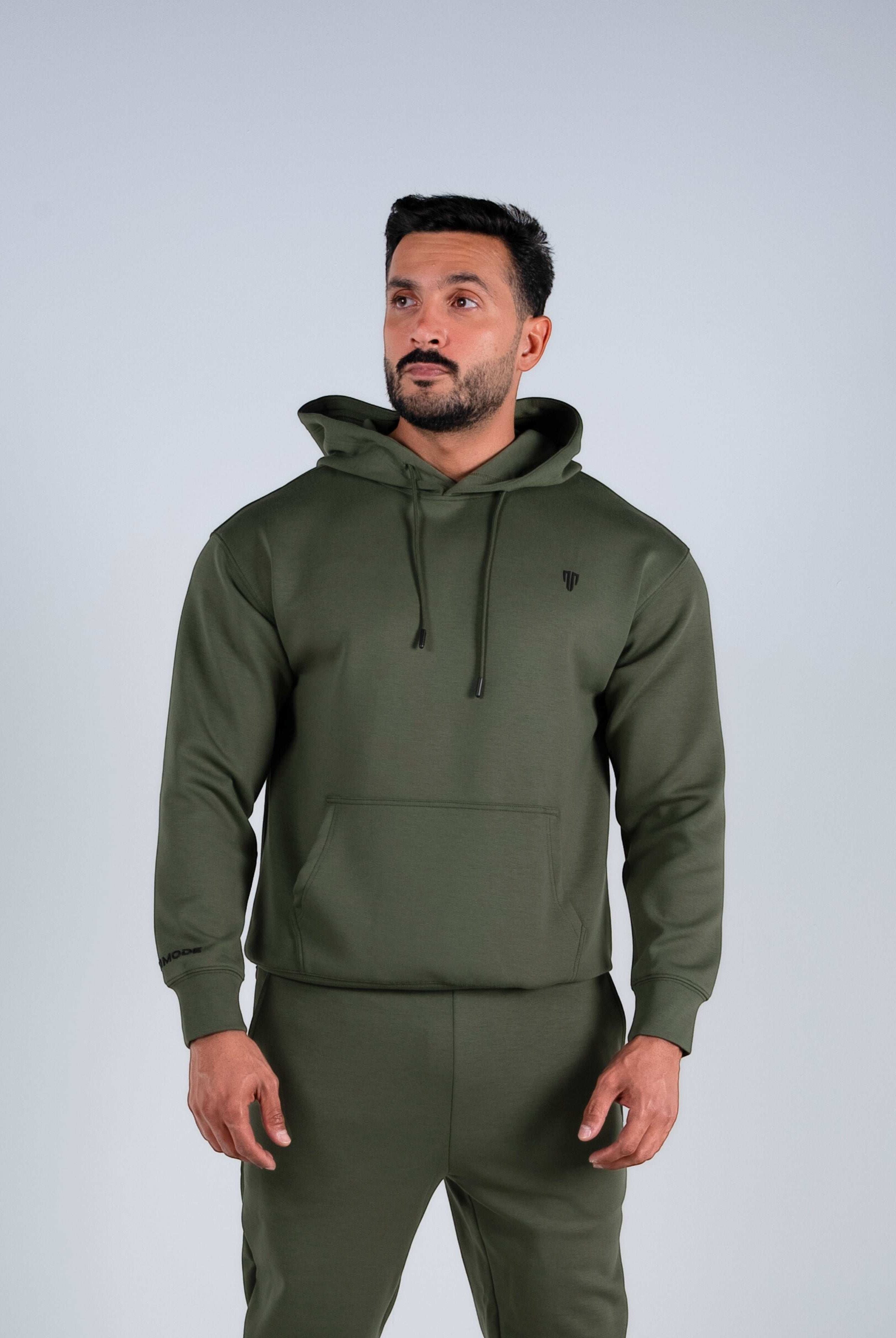 Tri-Motion Hoodie - Army Green - S - TRIMODE
