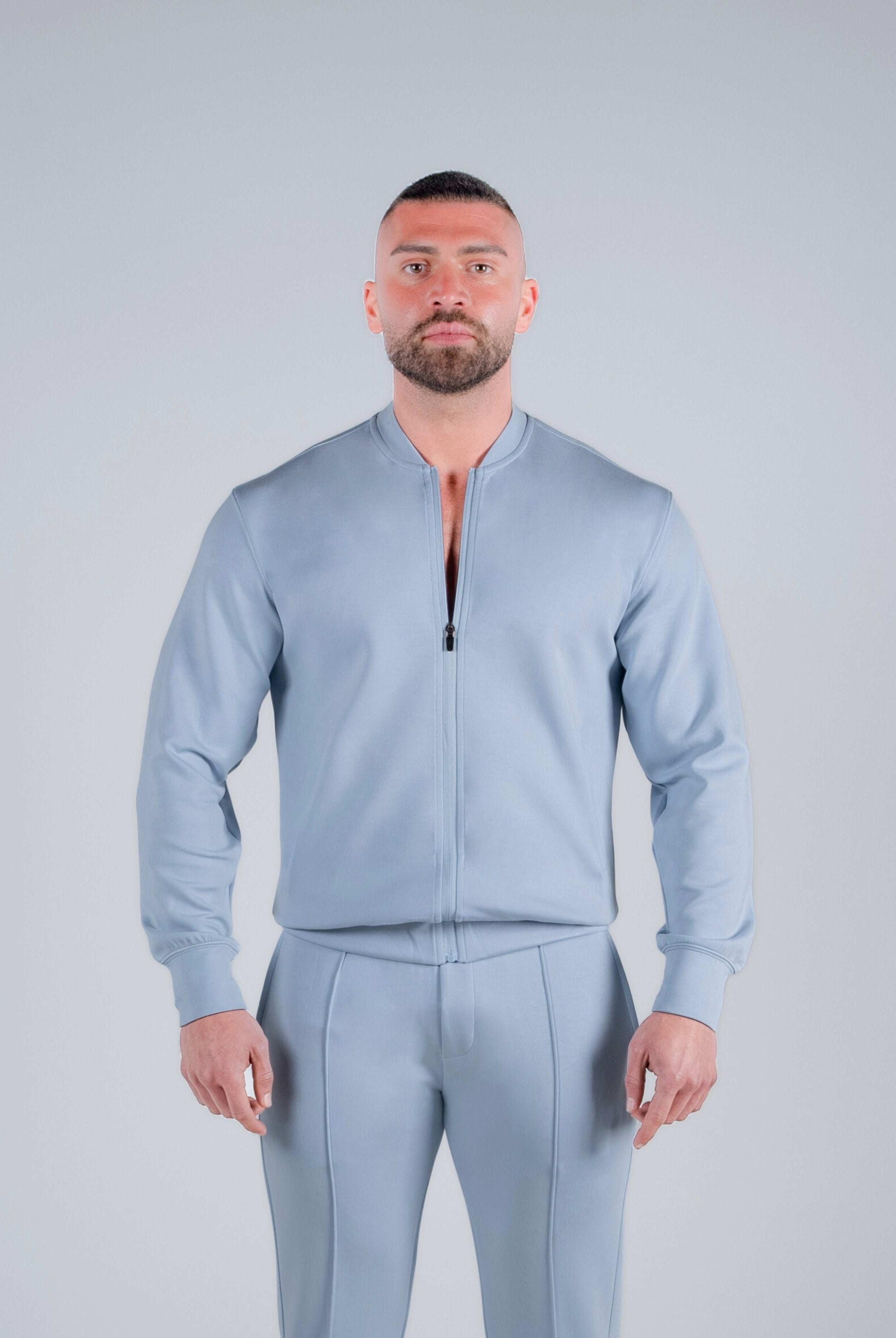 Tri-Motion Bomber Jacket - Sky Blue - S - TRIMODE