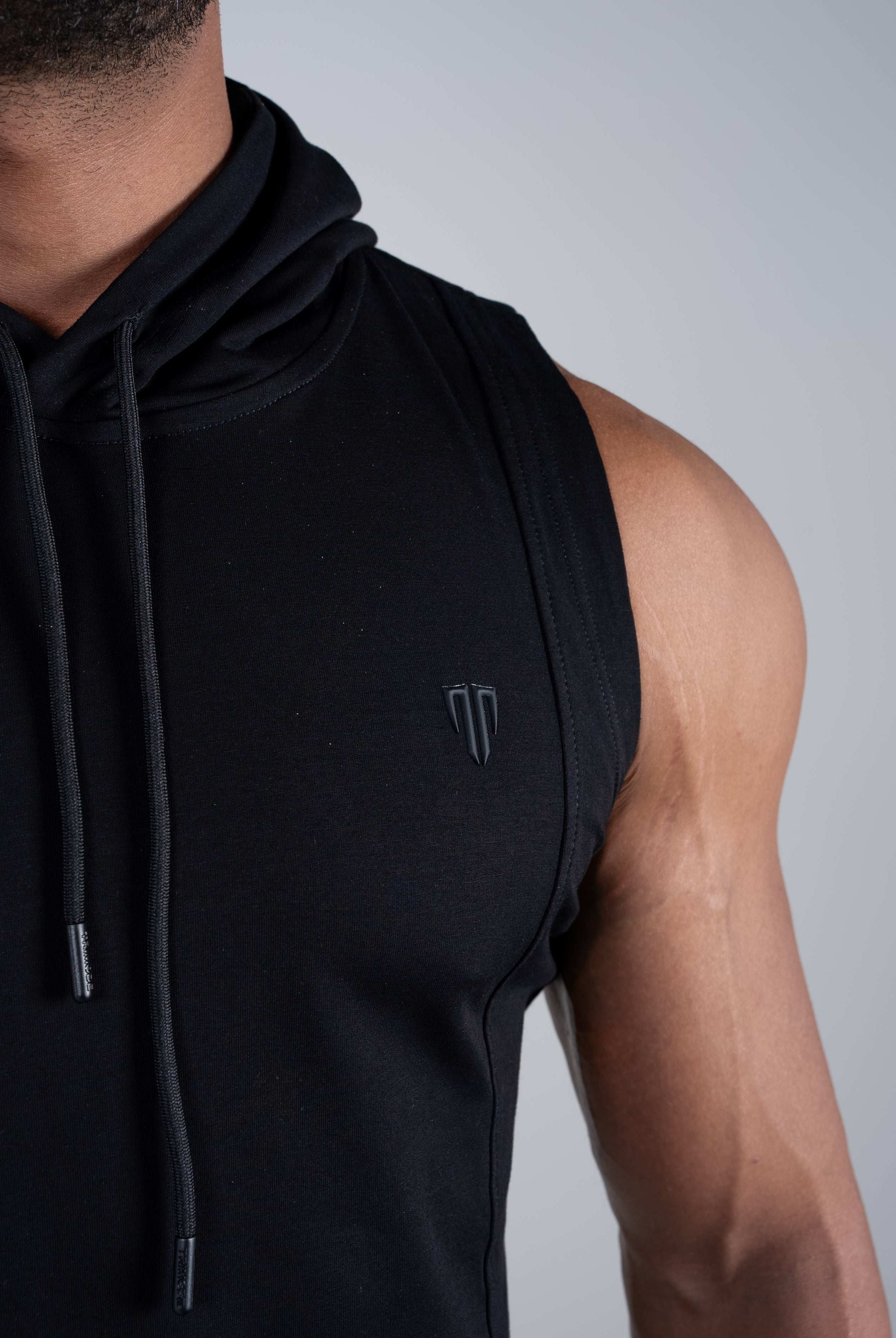Tri-Flex Hood Tank - Black - S - TRIMODE