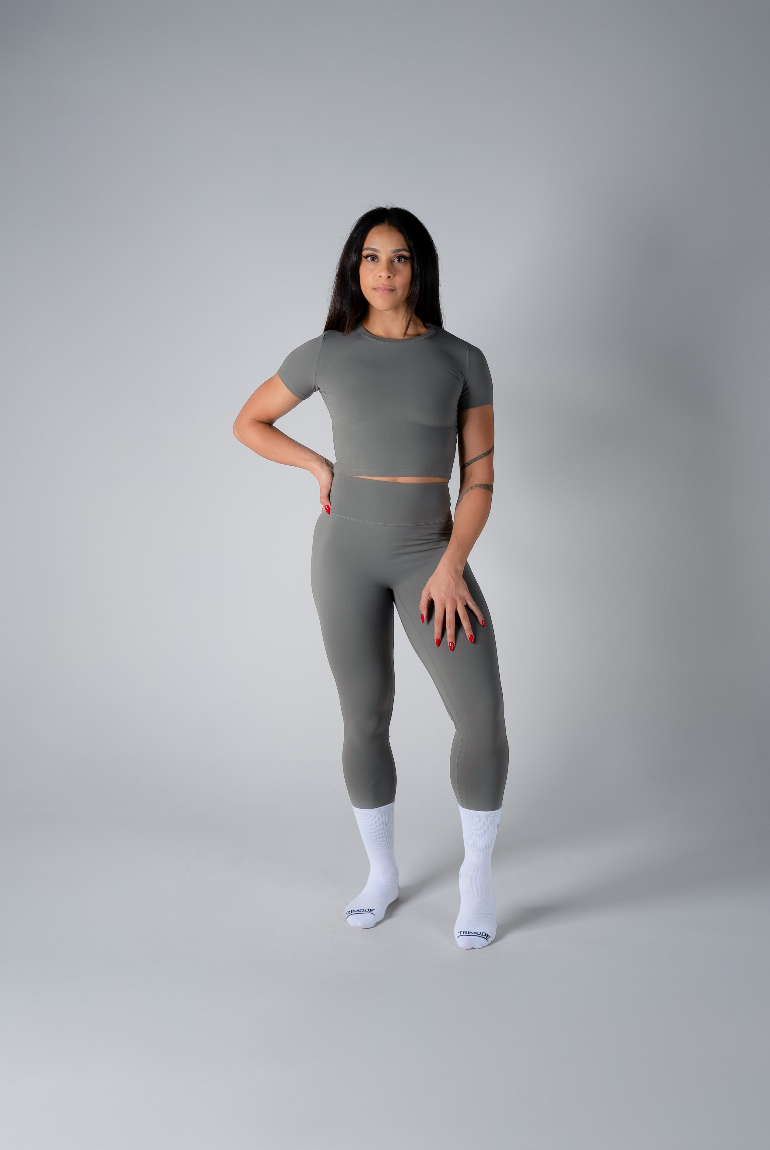 Tri-Active Leggings - Lunar Grey - XS - TRIMODE