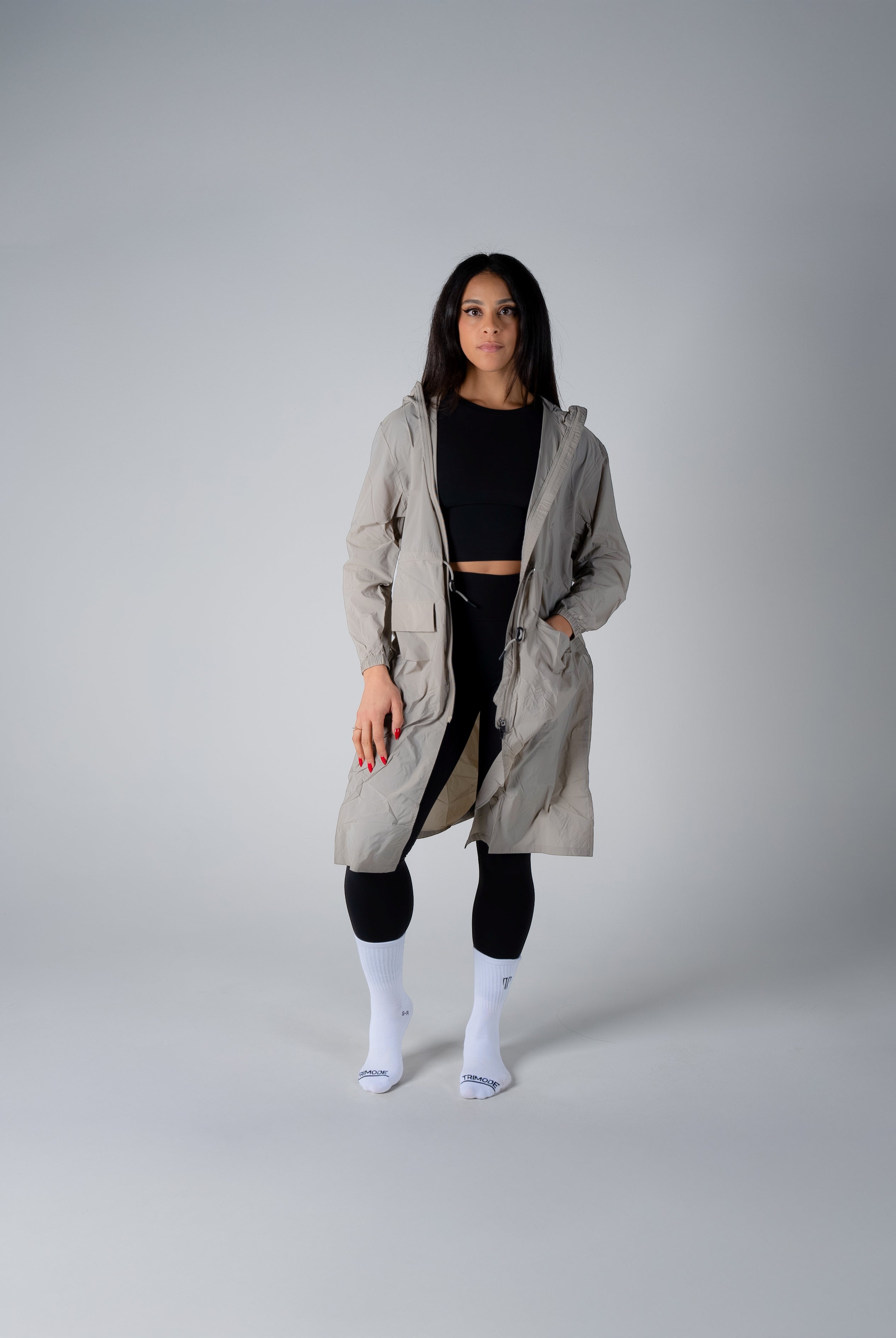 Tri-Breeze Trench - Concrete Grey - XS - TRIMODE