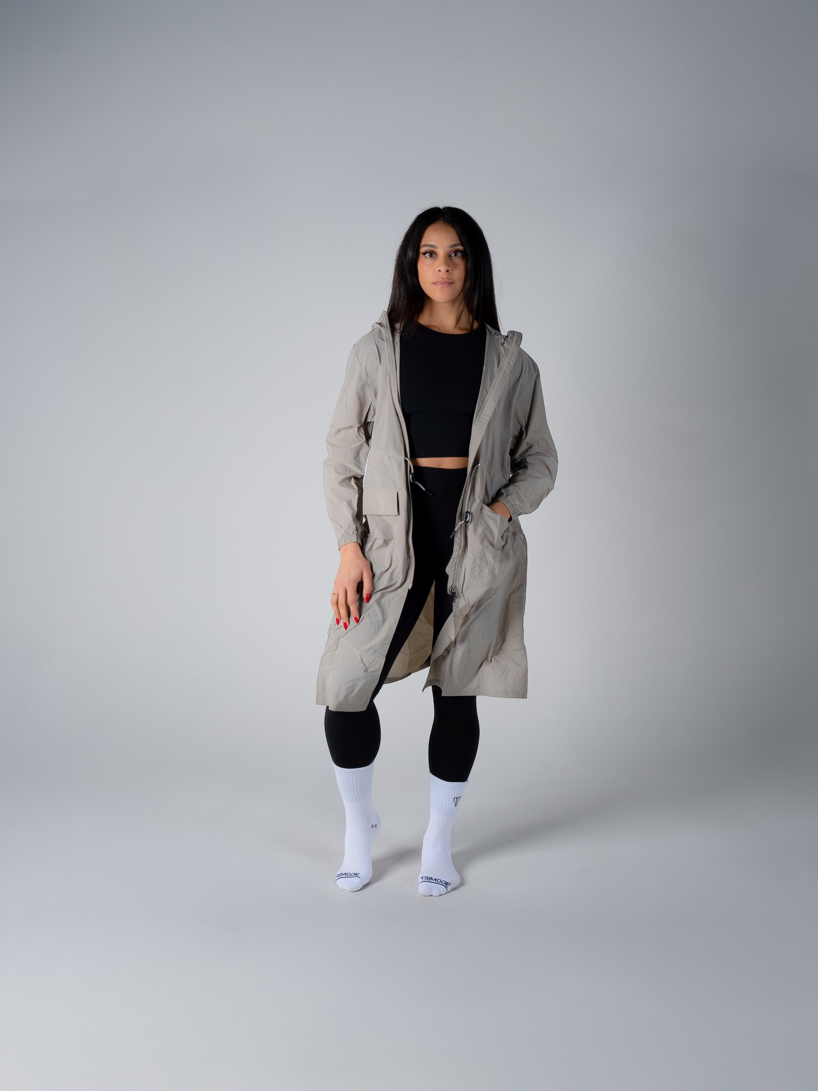Tri-Breeze Trench - Concrete Grey - XS - TRIMODE