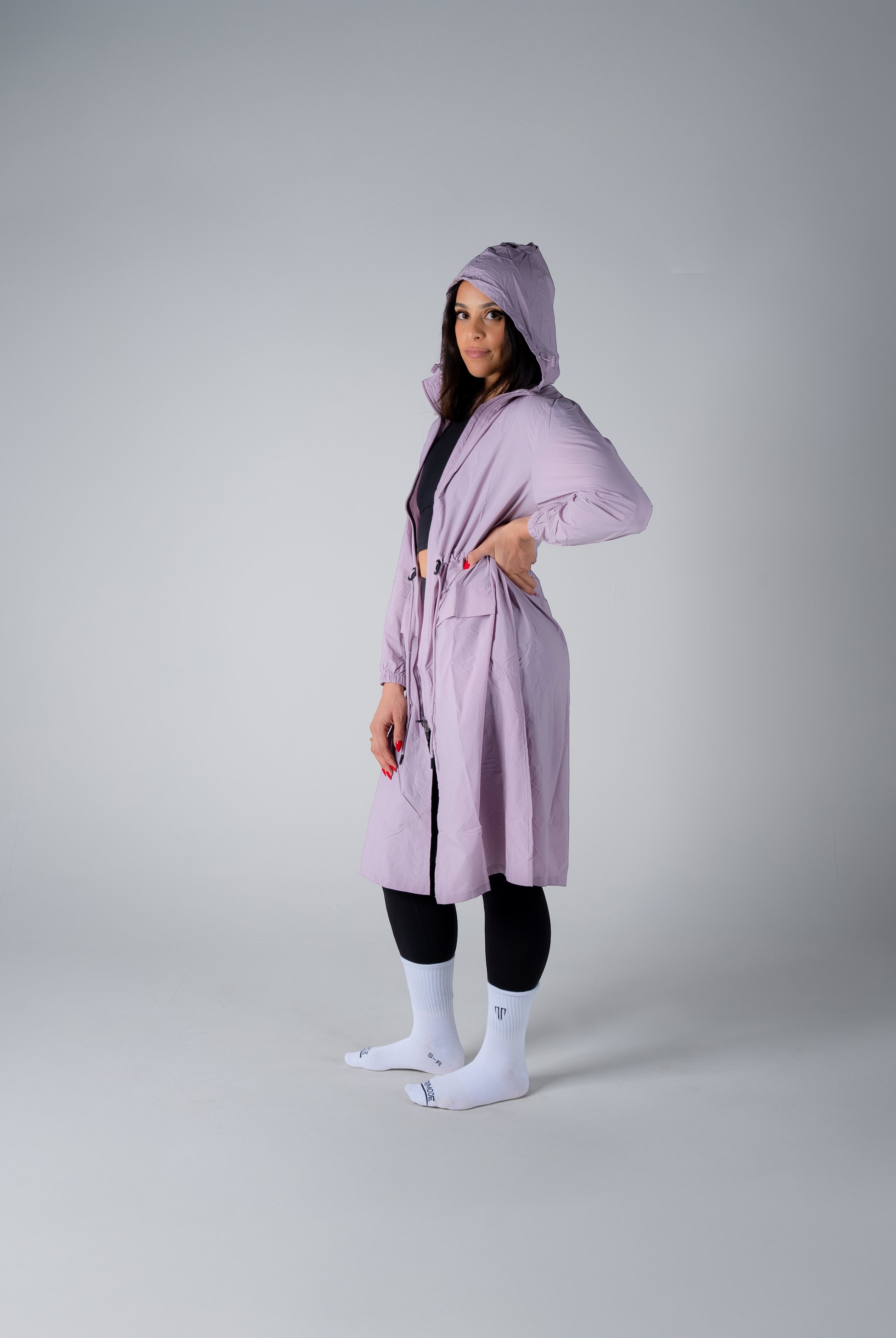 Tri-Breeze Trench - Purple Heather - XS - TRIMODE
