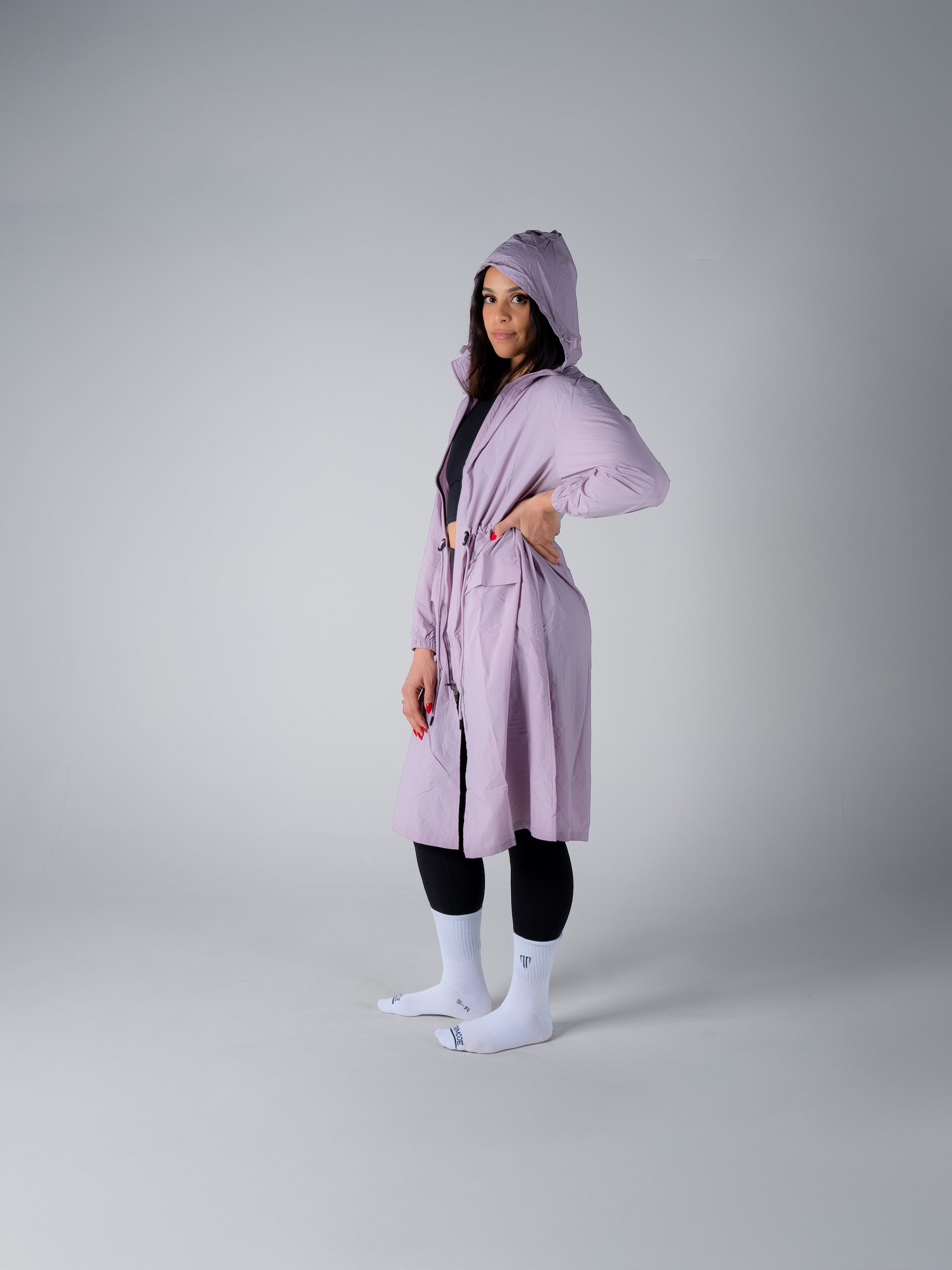 Tri-Breeze Trench - Purple Heather - XS - TRIMODE
