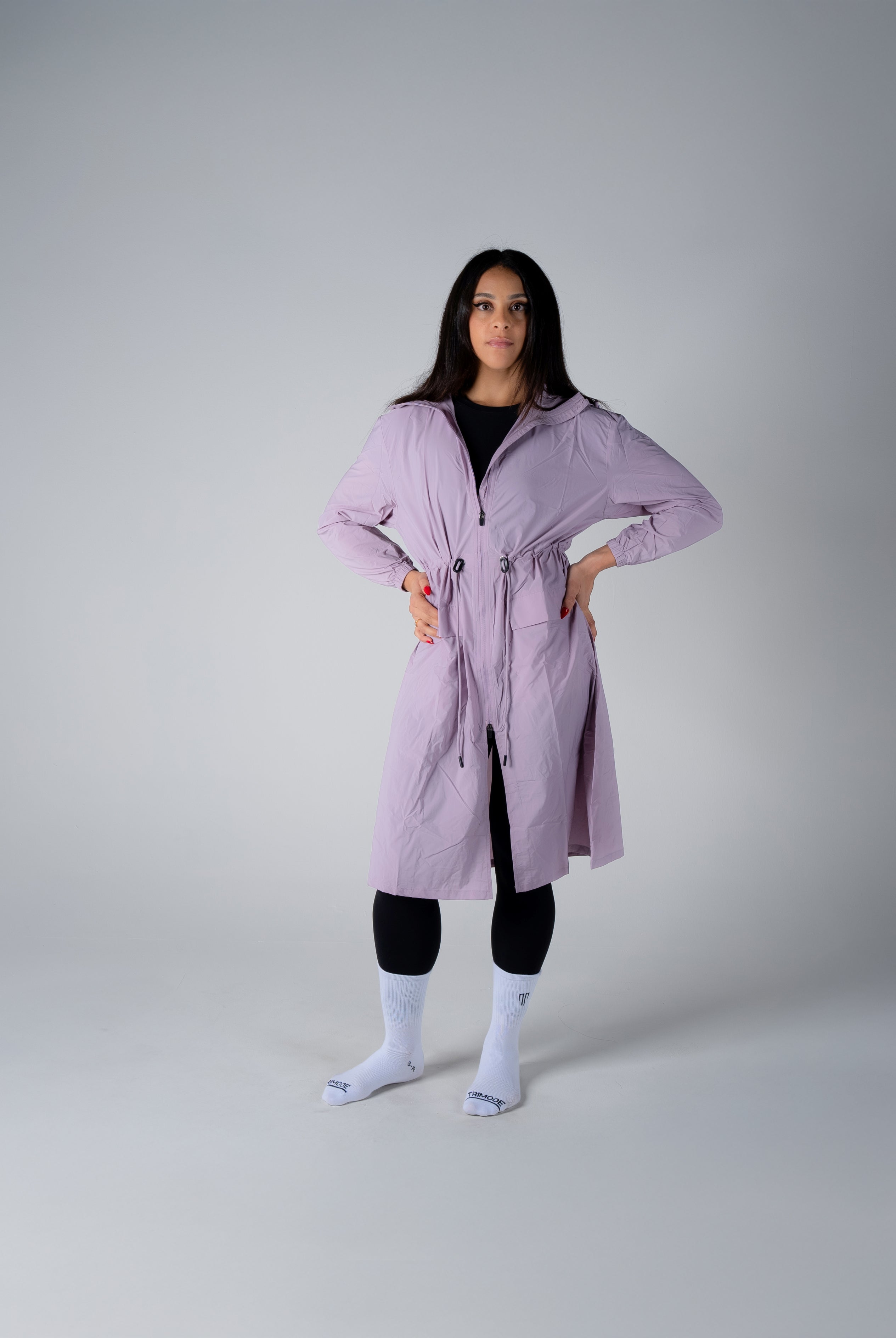 Tri-Breeze Trench - Purple Heather - XS - TRIMODE