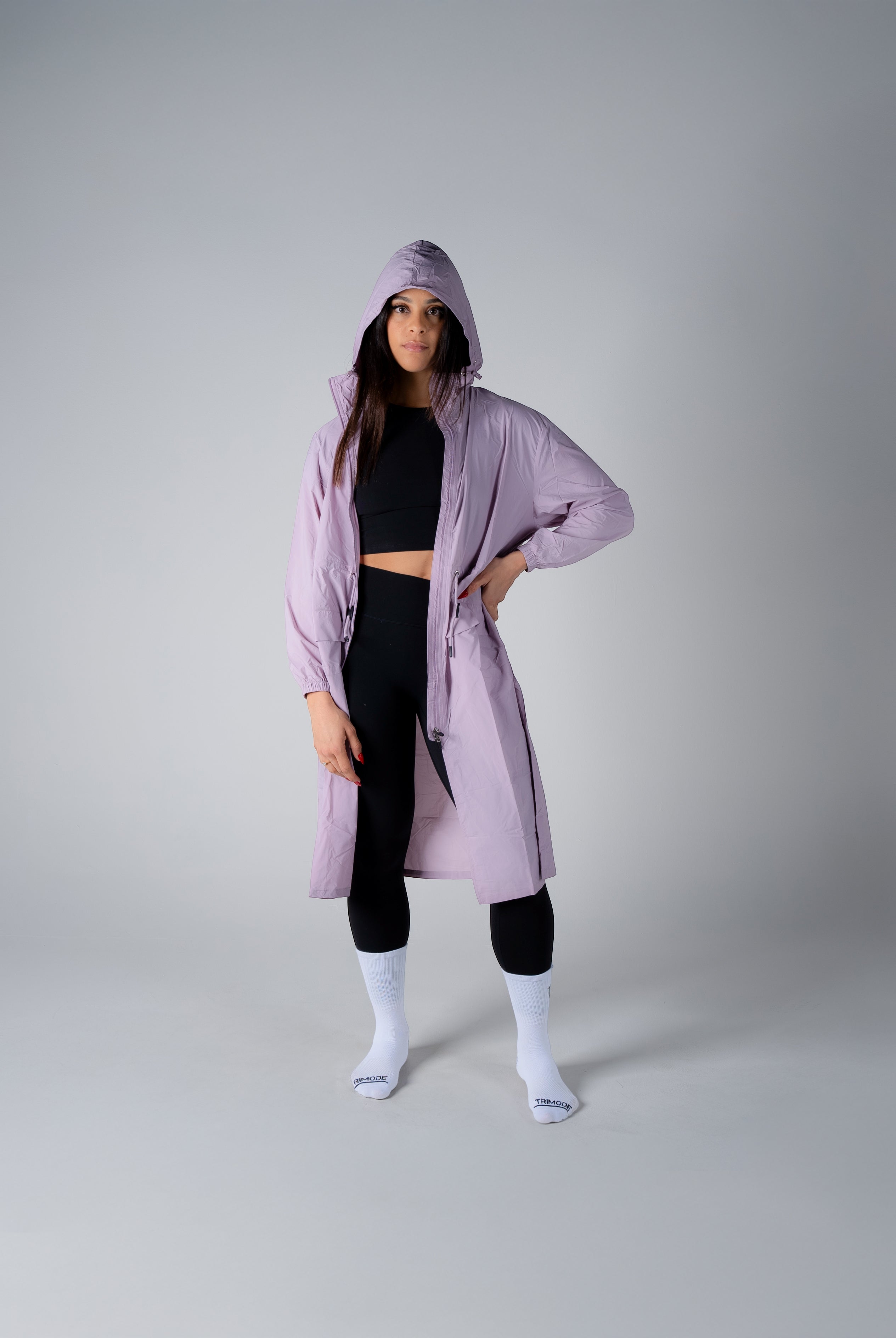 Tri-Breeze Trench - Purple Heather - XS - TRIMODE
