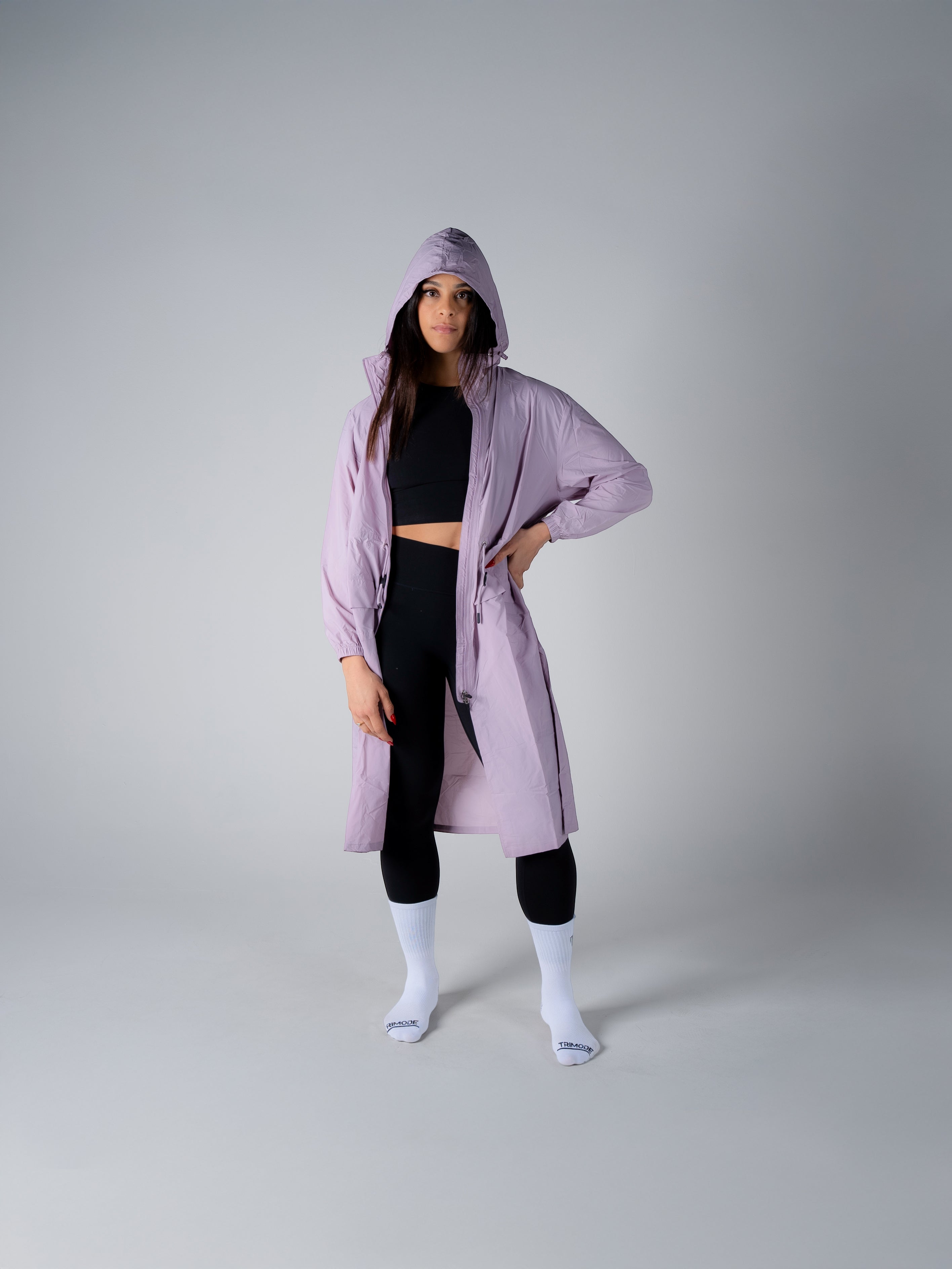 Tri-Breeze Trench - Purple Heather - XS - TRIMODE