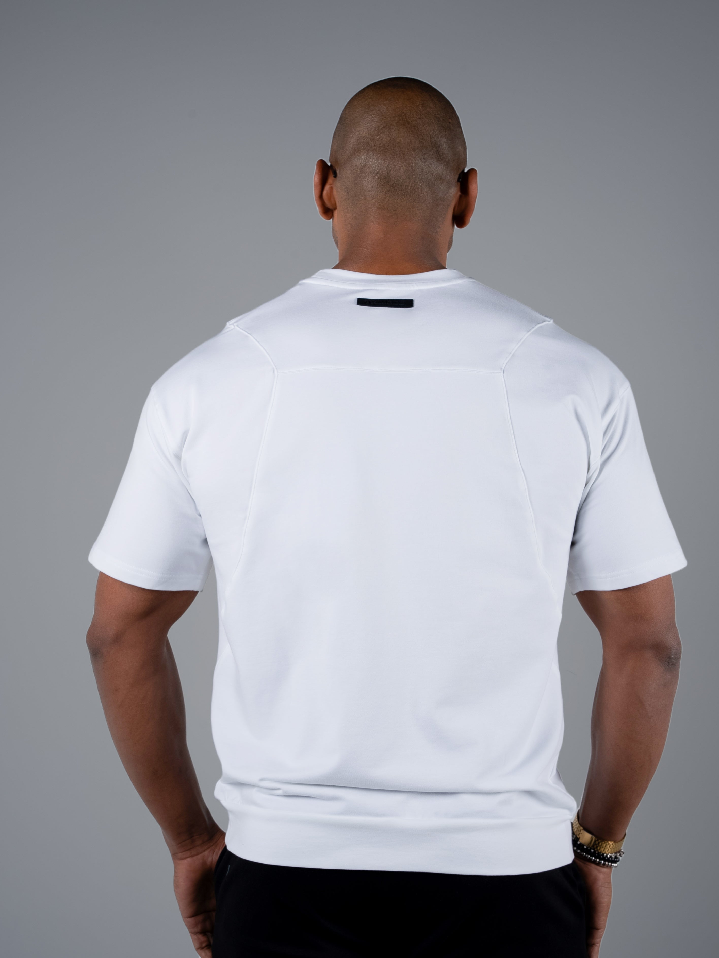 Tri-Bold T-Shirt - White - S - TRIMODE