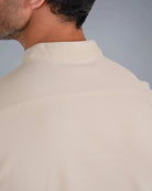 Tri-Frost Button Shirt - Ivory - S - TRIMODE