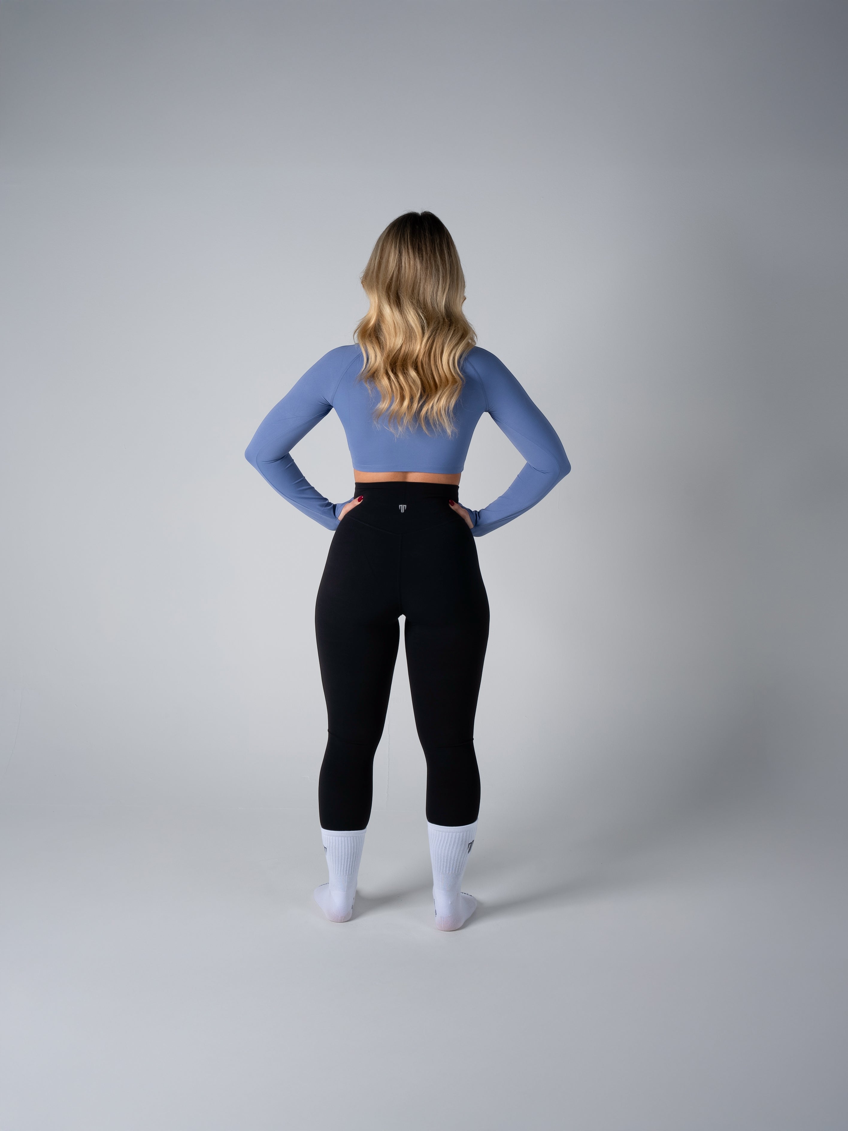Tri-Active Crop Long Sleeve - Bluebell - XS - TRIMODE