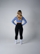 Tri-Active Crop Long Sleeve - Bluebell - TRIMODE