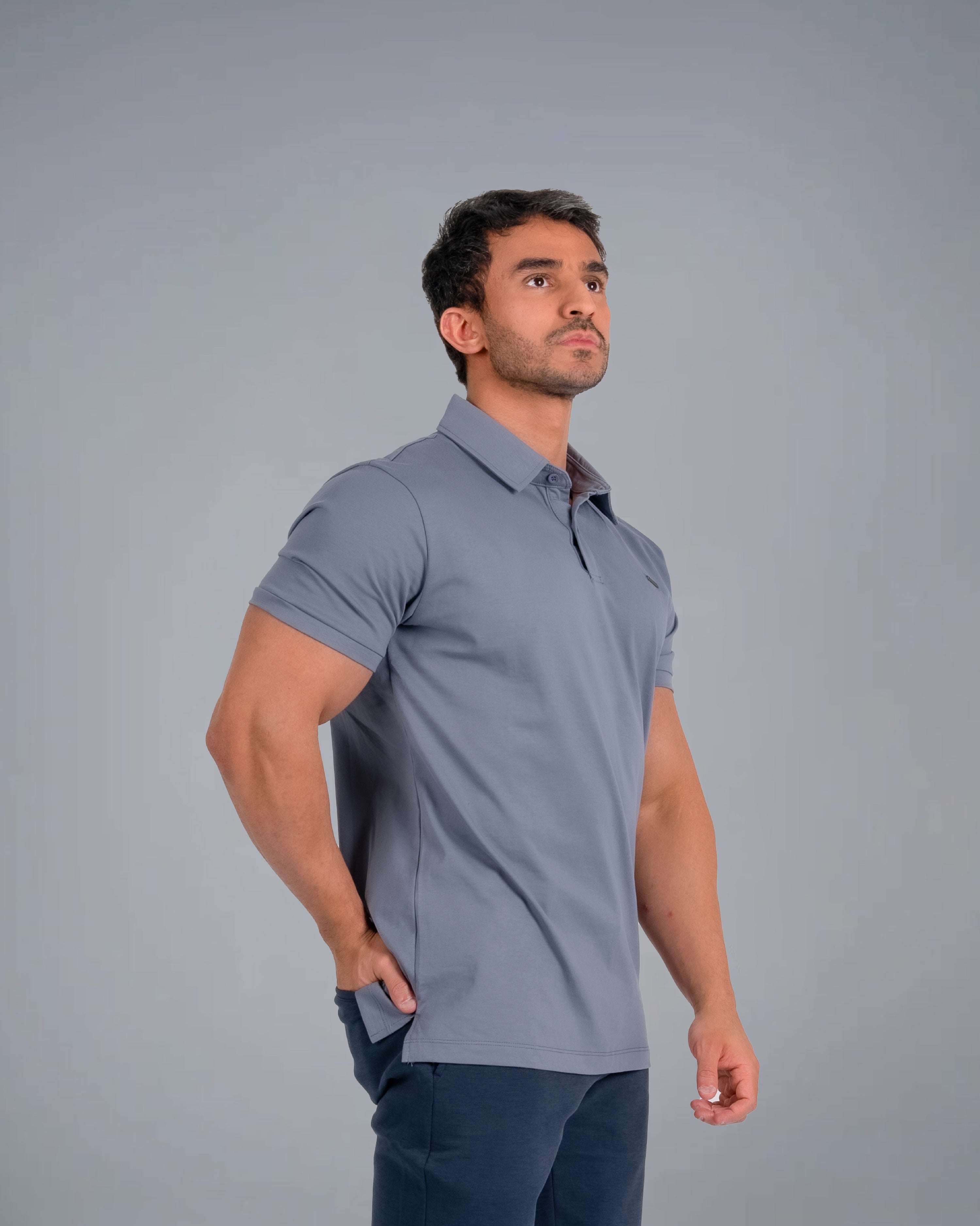 Tri-Ice Polo - Slate Grey - S - TRIMODE