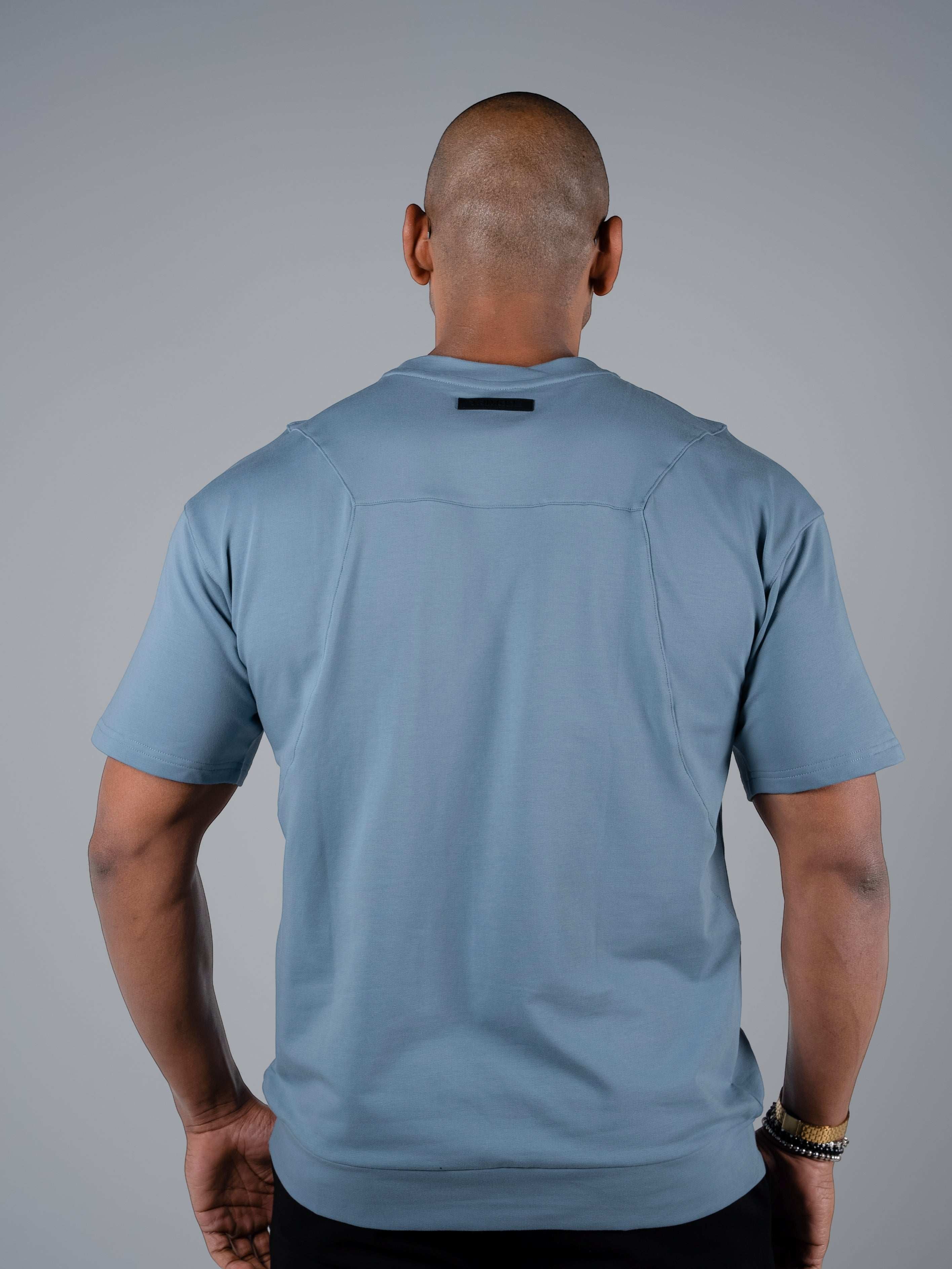 Tri-Bold T-Shirt - Glacier Blue - S - TRIMODE