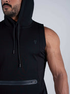 Tri-Flex Hood Tank - Black - S - TRIMODE