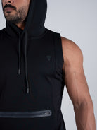 Tri-Flex Hood Tank - Black - TRIMODE