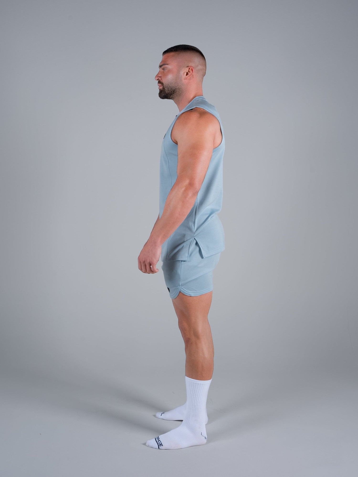 Tri-Motion Short 5" - Sky Blue - S - TRIMODE