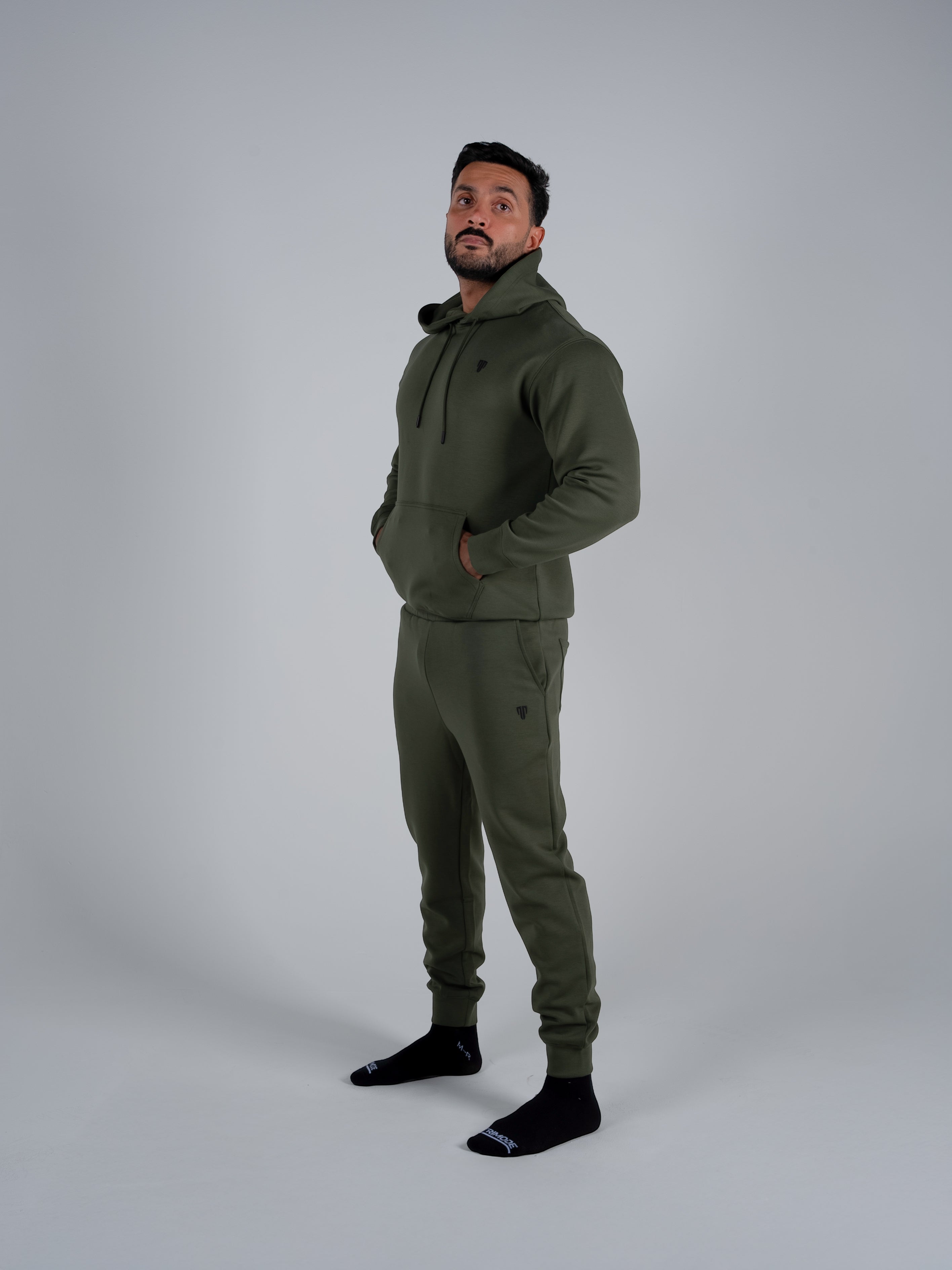 Tri-Motion Hoodie - Army Green - S - TRIMODE