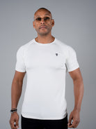 Tri-Motion Curved T-Shirt - White - TRIMODE