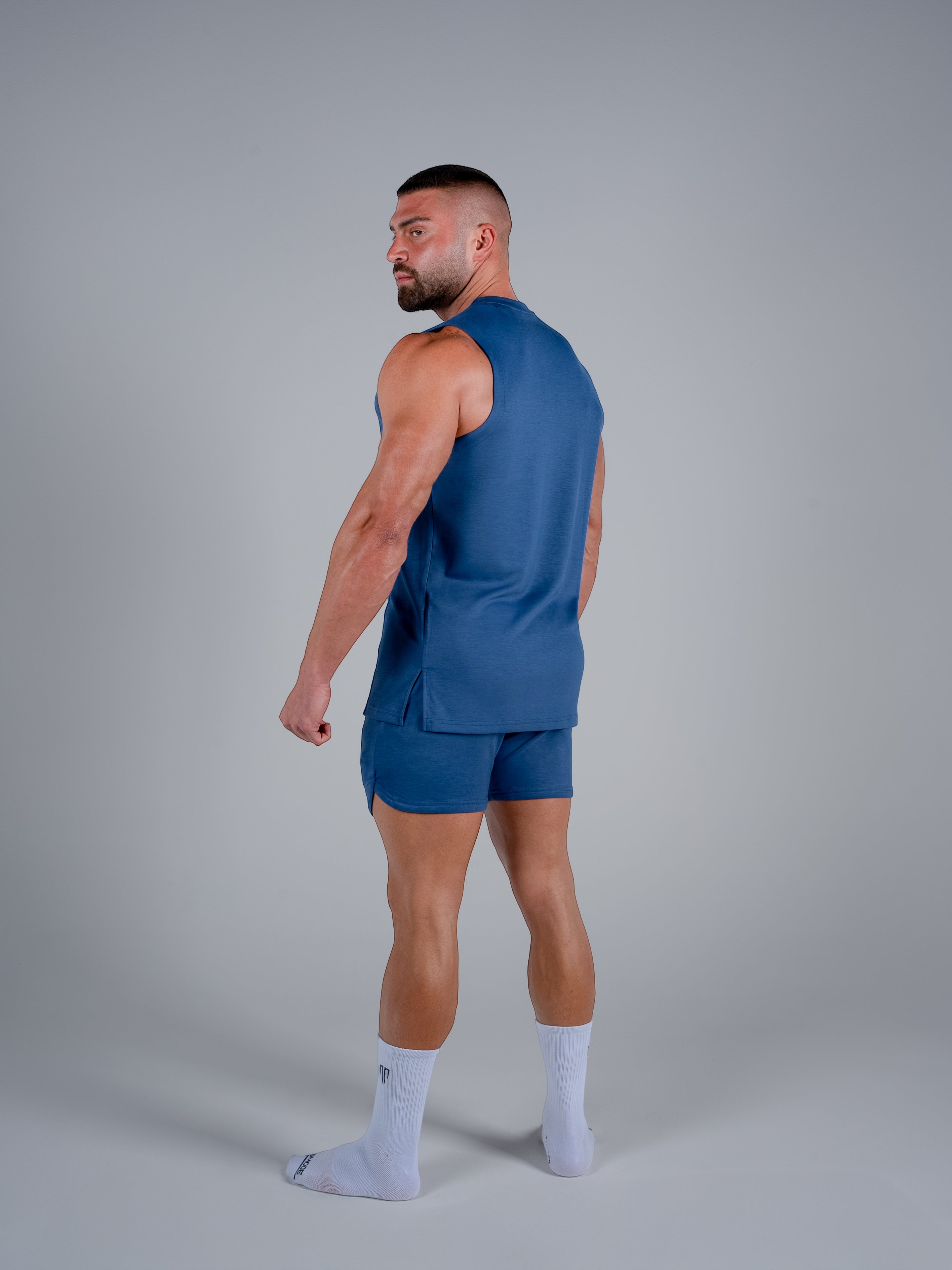 Tri-Motion Short 5" - Denim Blue - TRIMODE