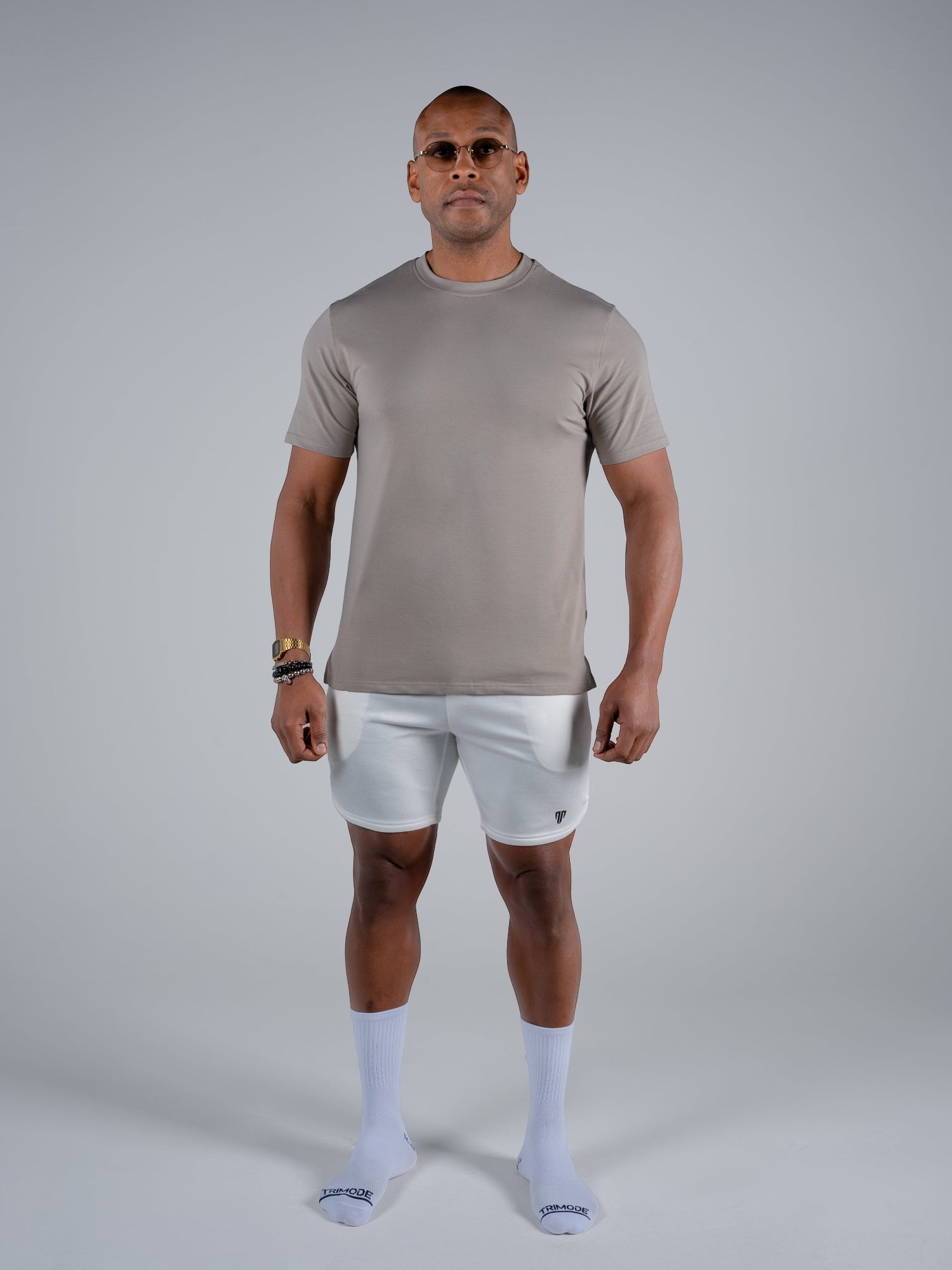 Tri-Flex T-Shirt - Ash Beige - S - TRIMODE