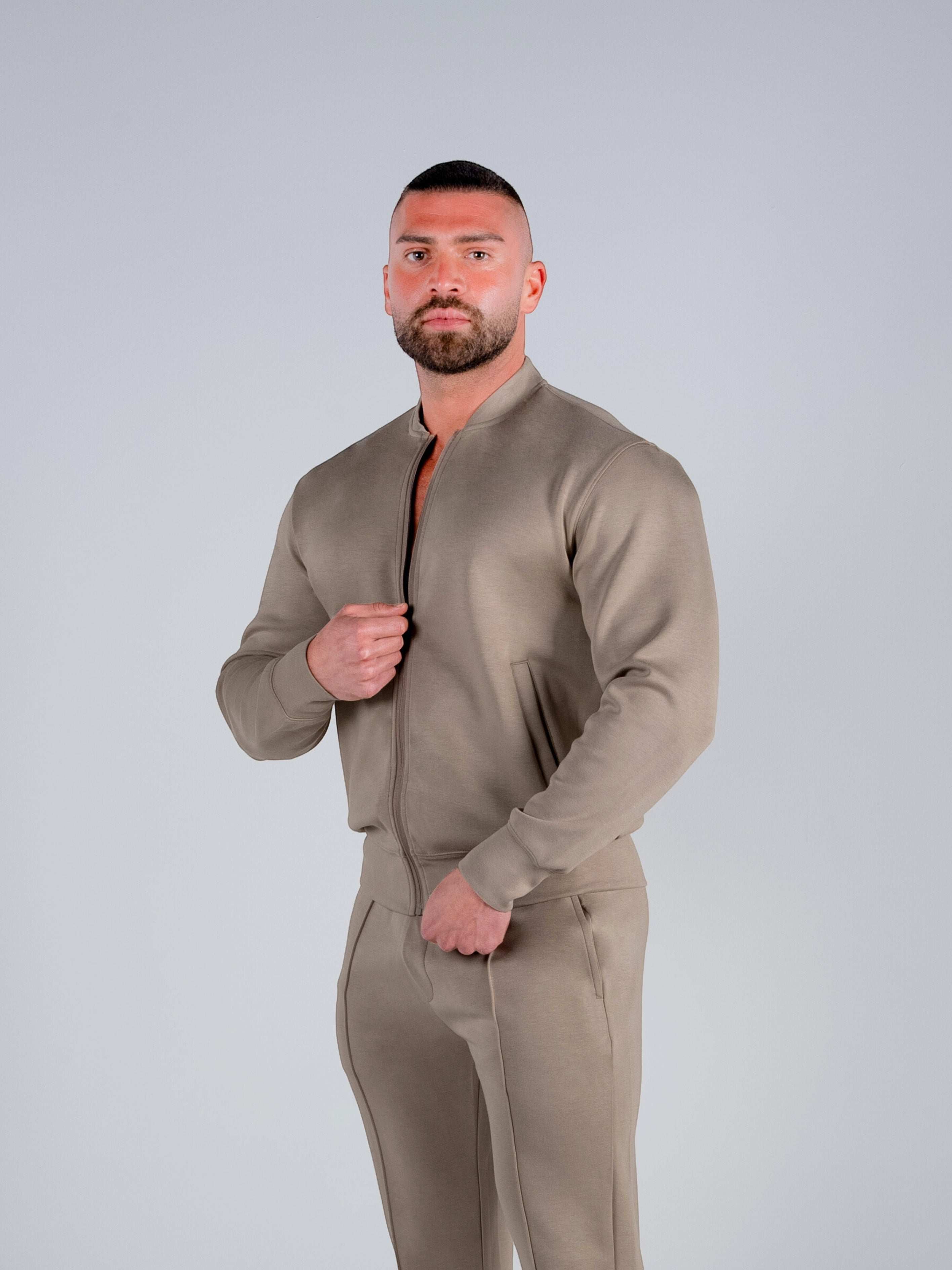 Tri-Motion Bomber Jacket - Sandstone - S - TRIMODE