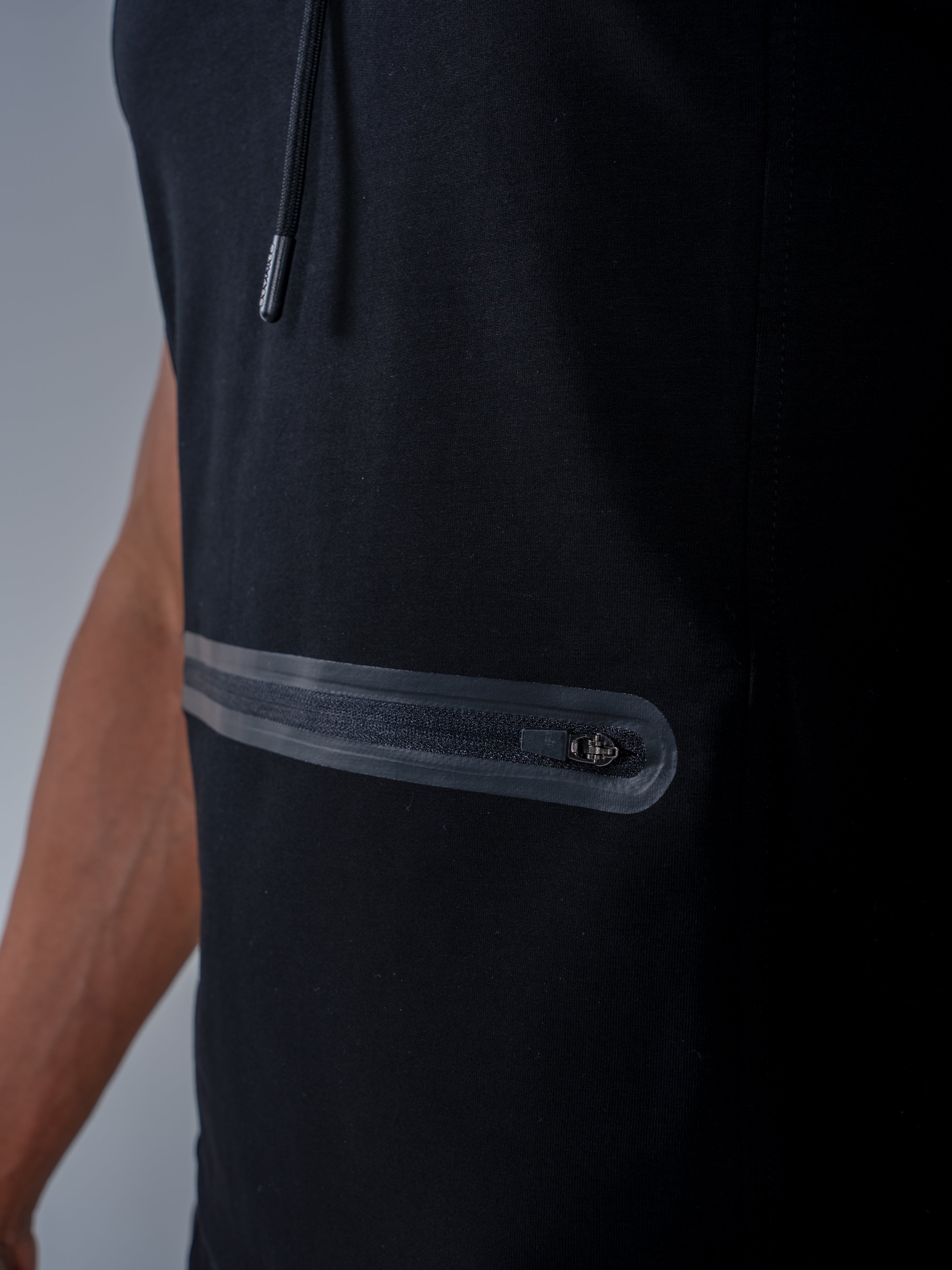 Tri-Flex Hood Tank - Black - TRIMODE